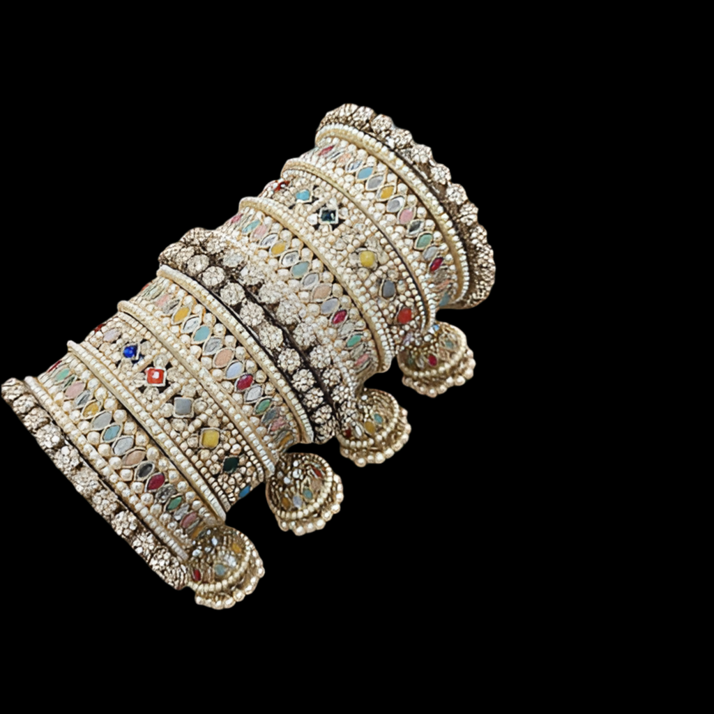Shavaraa Multicolor Bangles Set