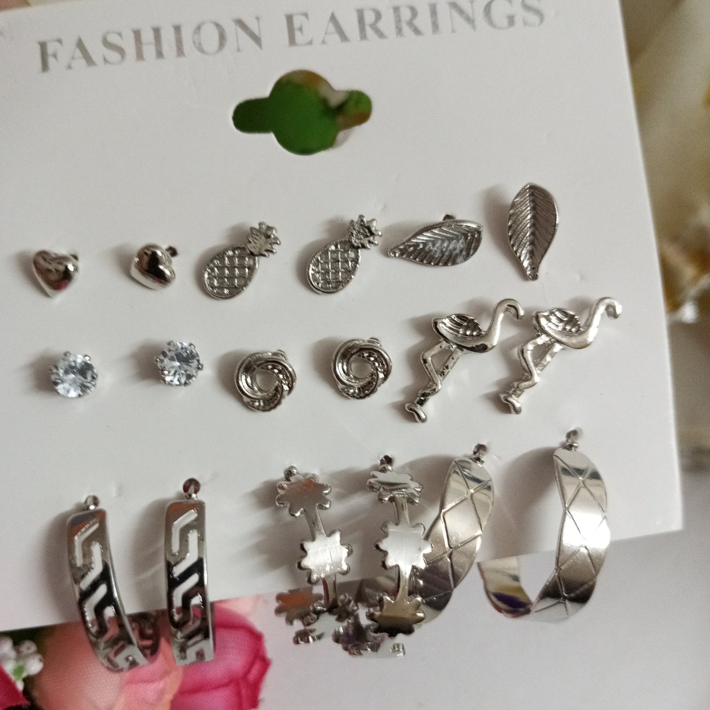 Combo of 9 Earrings