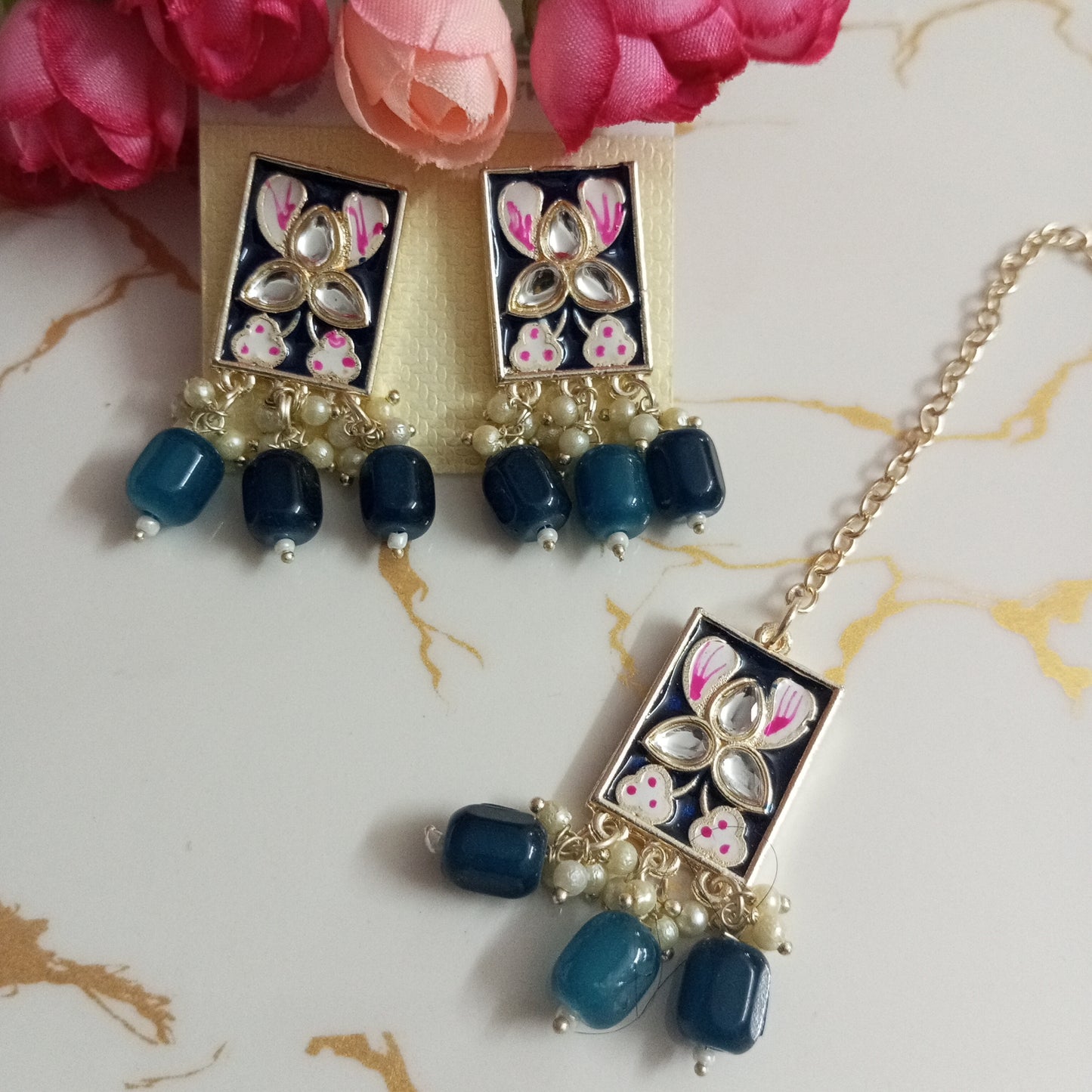 Beautiful Meenakari Choker Necklace