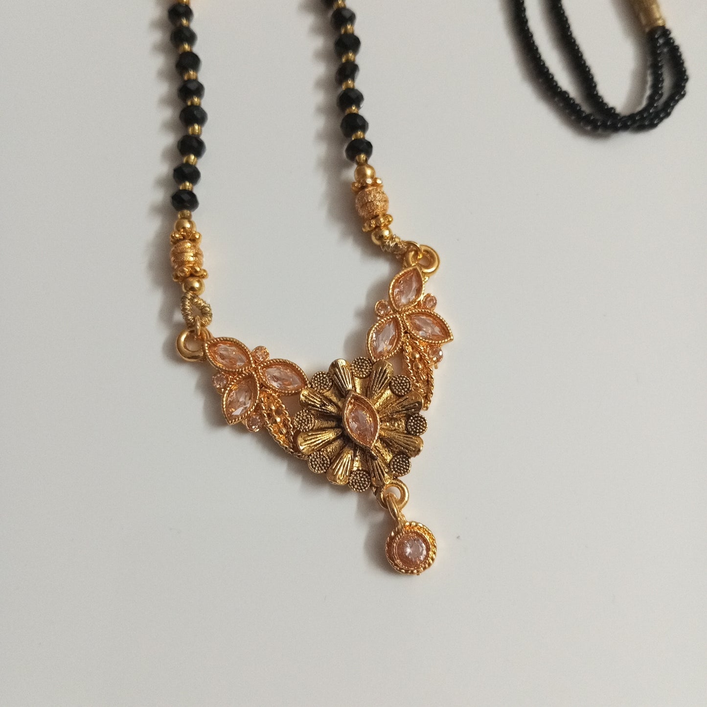 Cz Studded Medium length Mangalsutra