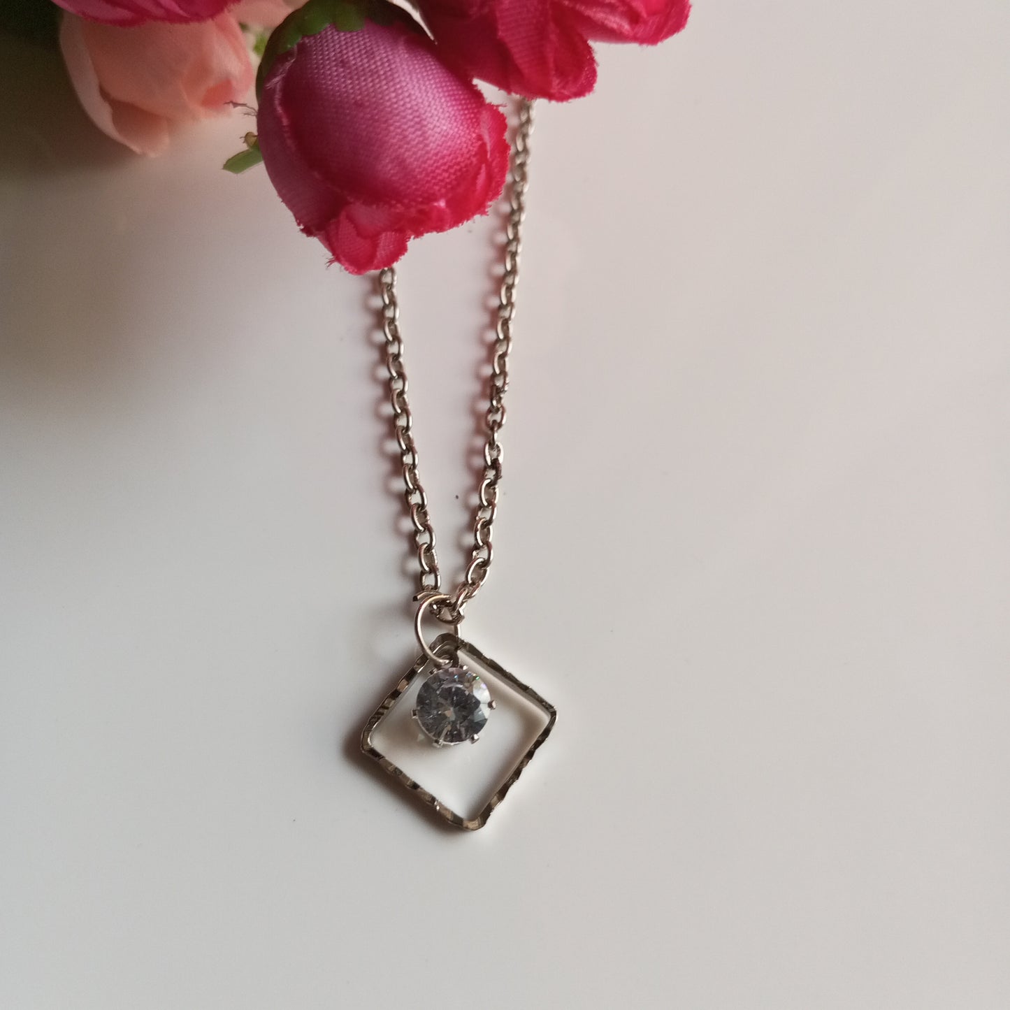 Silver Chains with Pendants