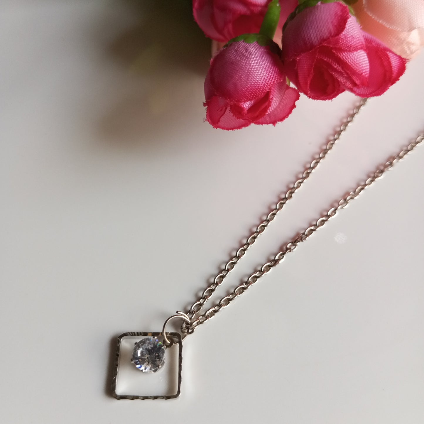 Silver Chains with Pendants