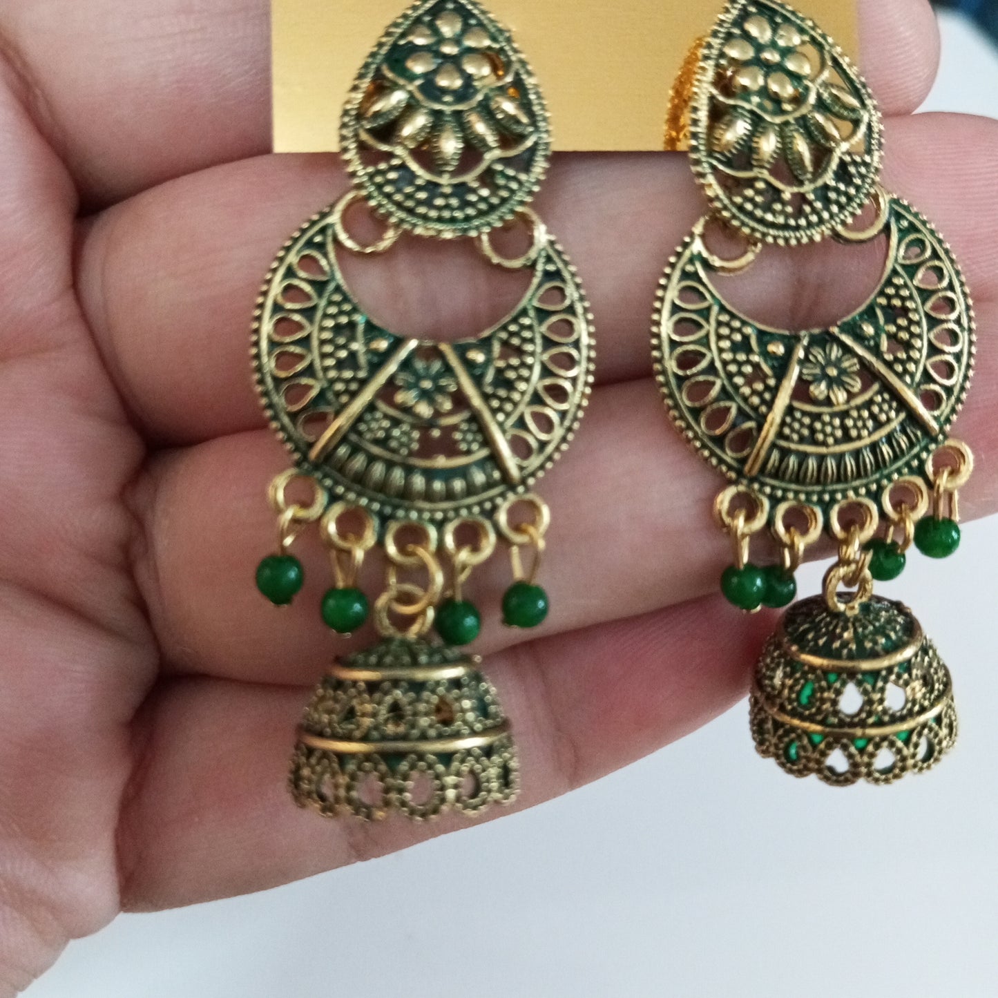 Oxidised Rishigi Earrings