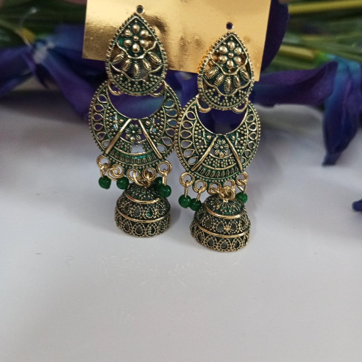 Oxidised Rishigi Earrings