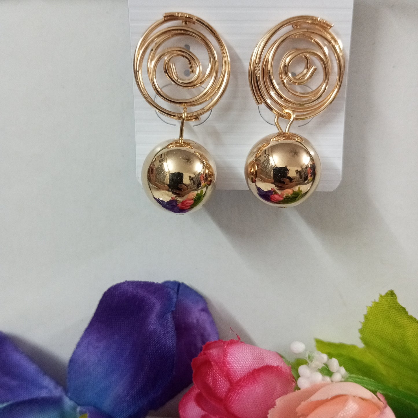 Party Ready Gold D1 Earrings