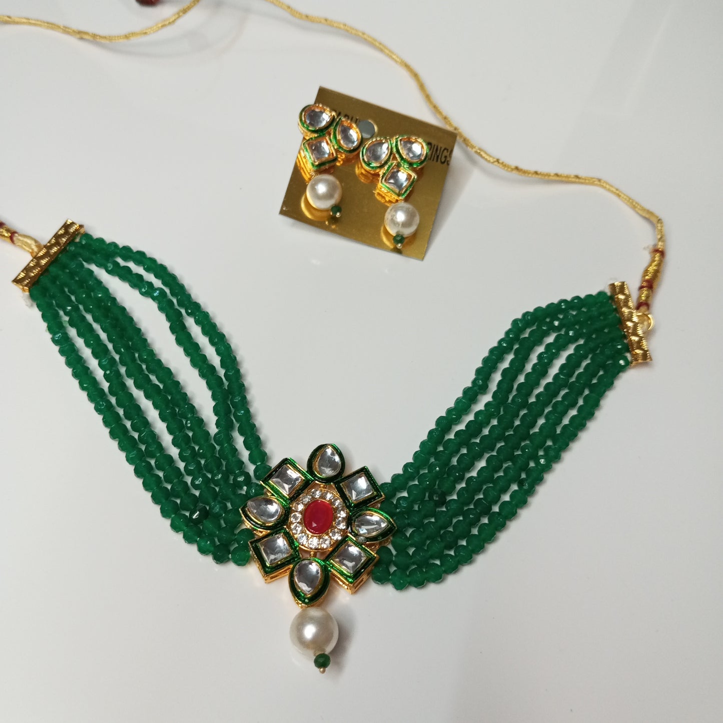 Necklace with Earrings