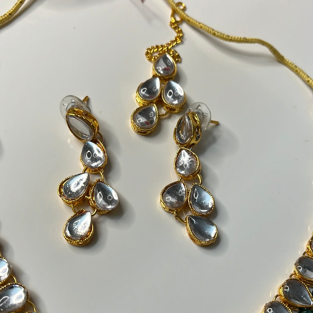 Sangini Green Necklace Set
