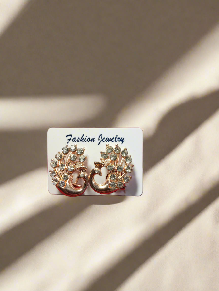 Peacock Earrings
