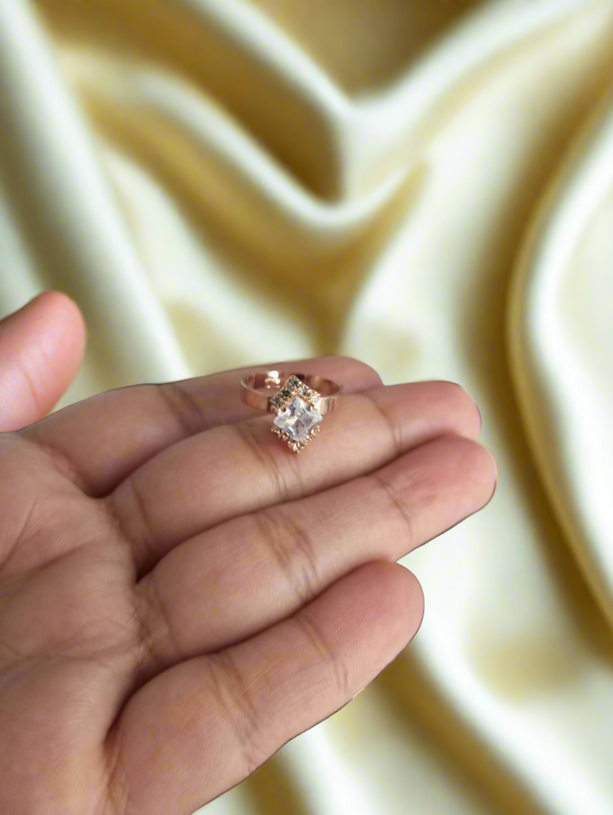 Twilight Treasures Adjustable Ring