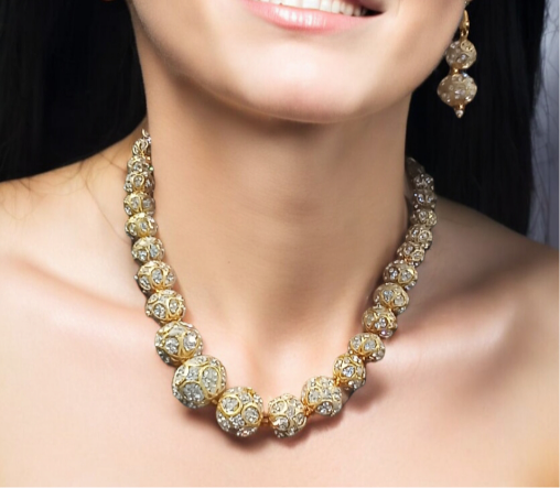 Traditional Mala Necklace Set