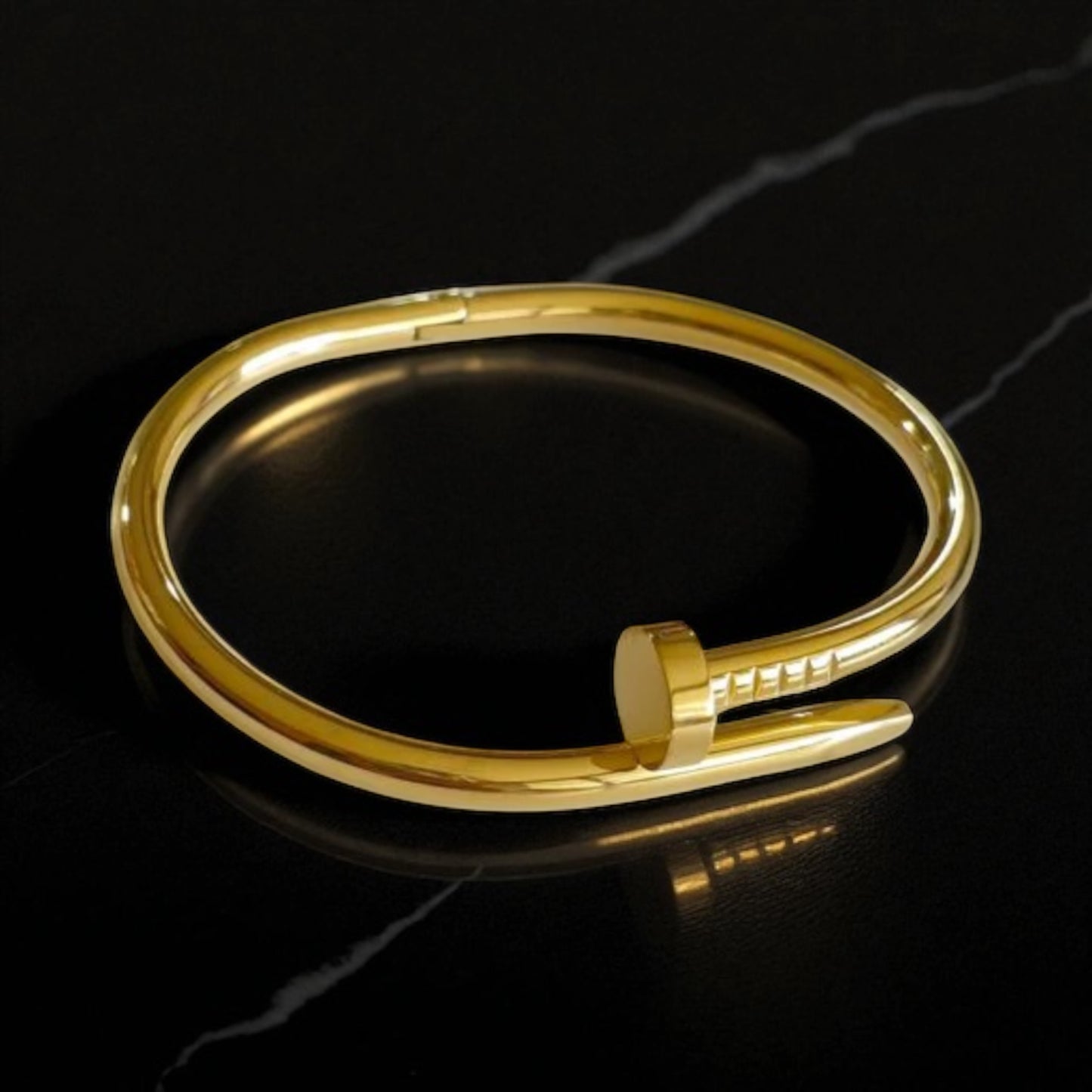 Anti Tarnish Nail Shaped Bracelet