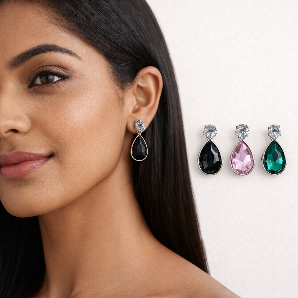 3 Earrings Combo