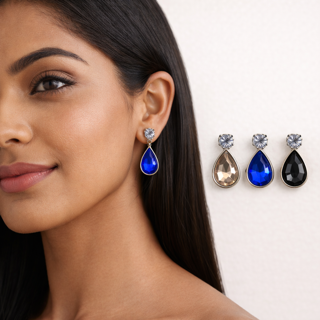 3 Earrings Combo