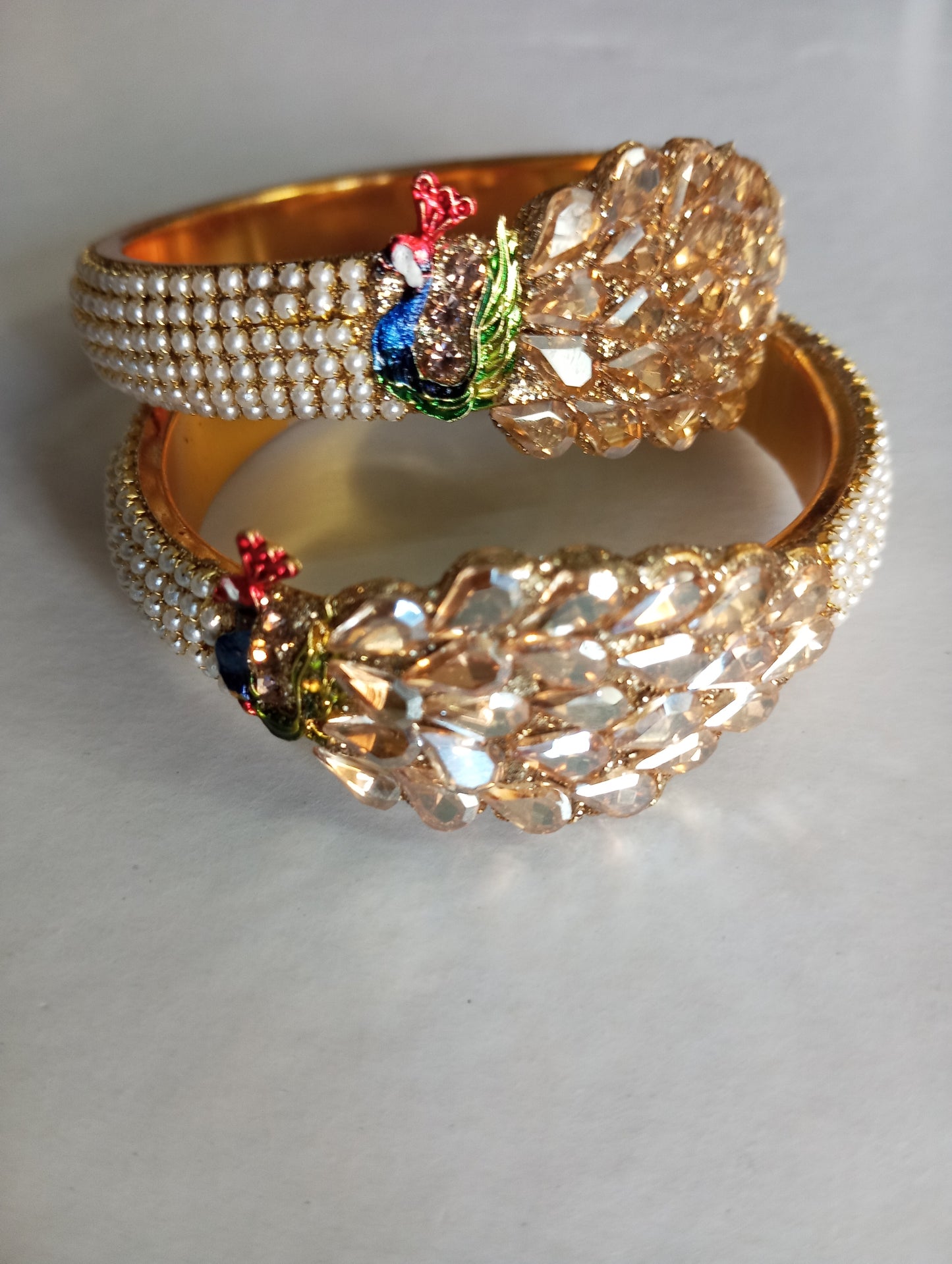 Beautiful Peacock 4 Bangles