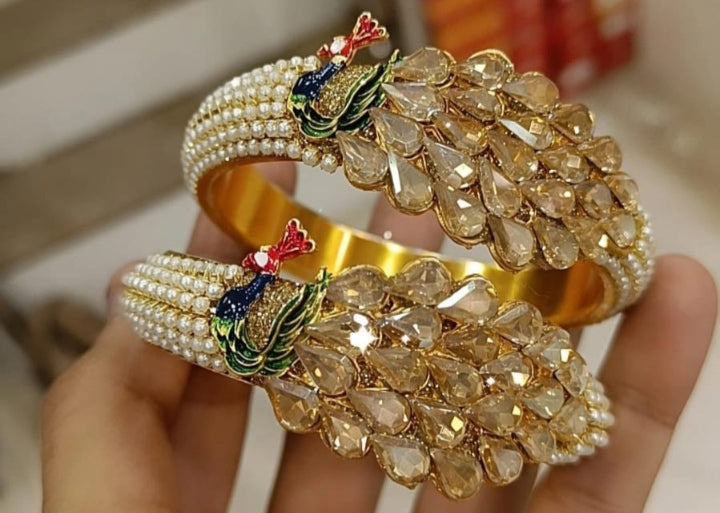 Beautiful Peacock 4 Bangles