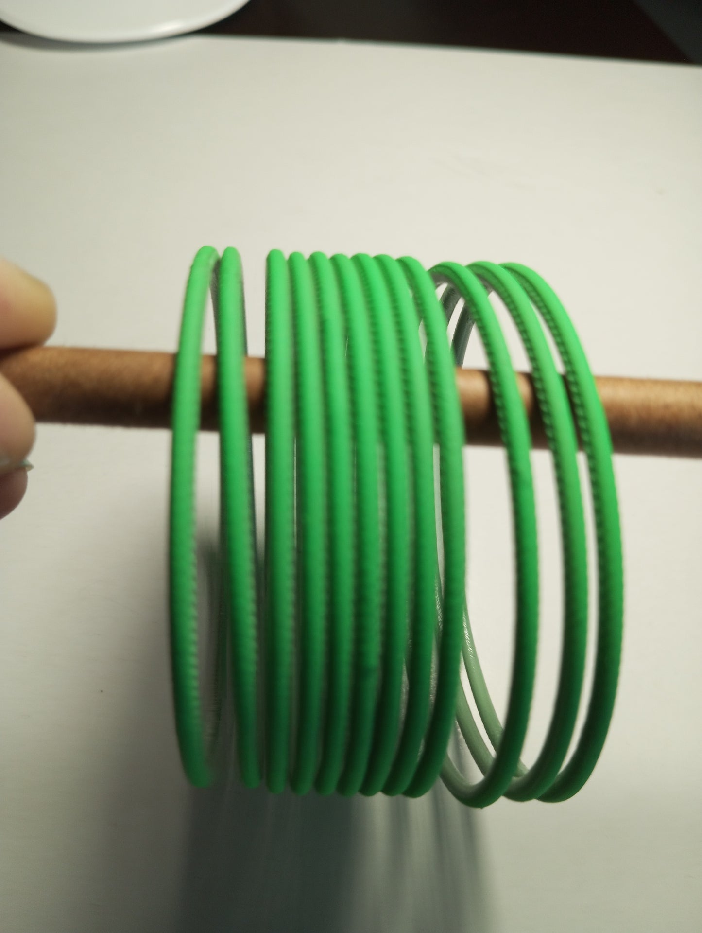 Matte Finish Metal Bangles Combo