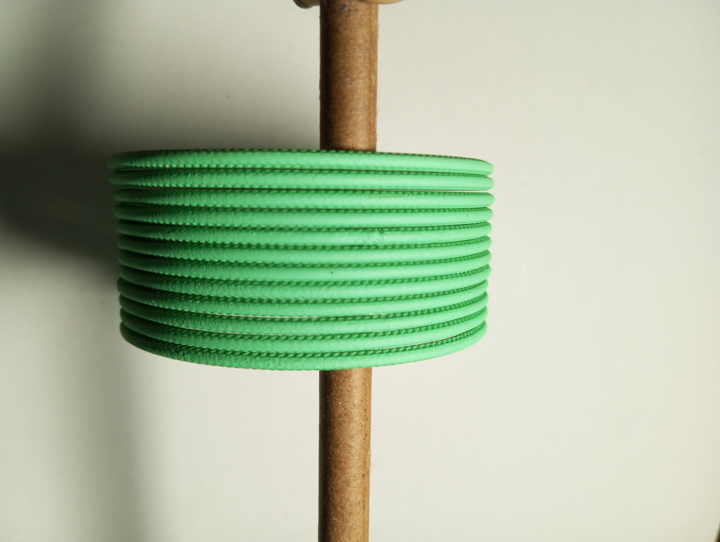 Matte Finish Metal Bangles- Light Mint Green