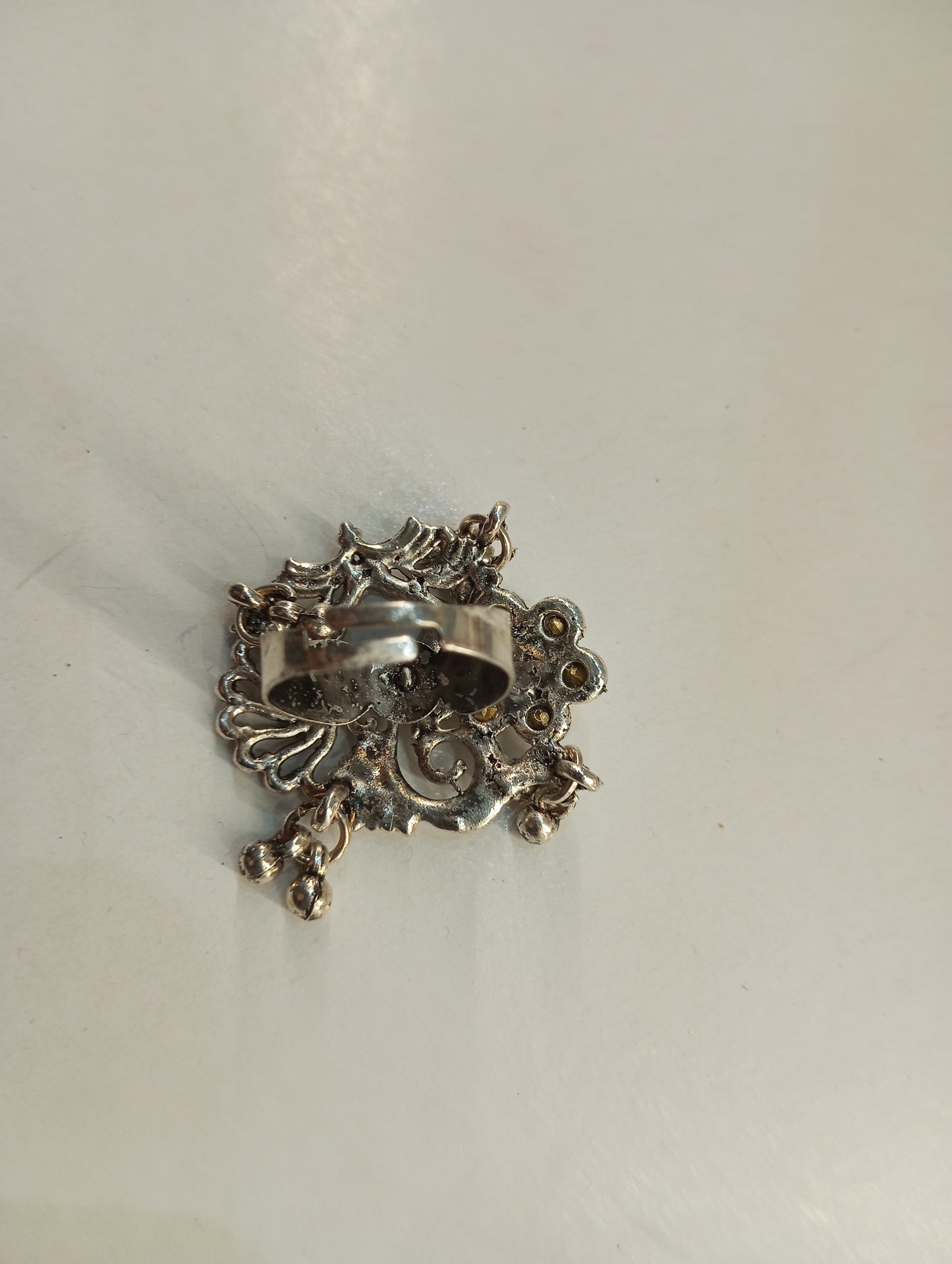 Oxidized Adjustable Ring