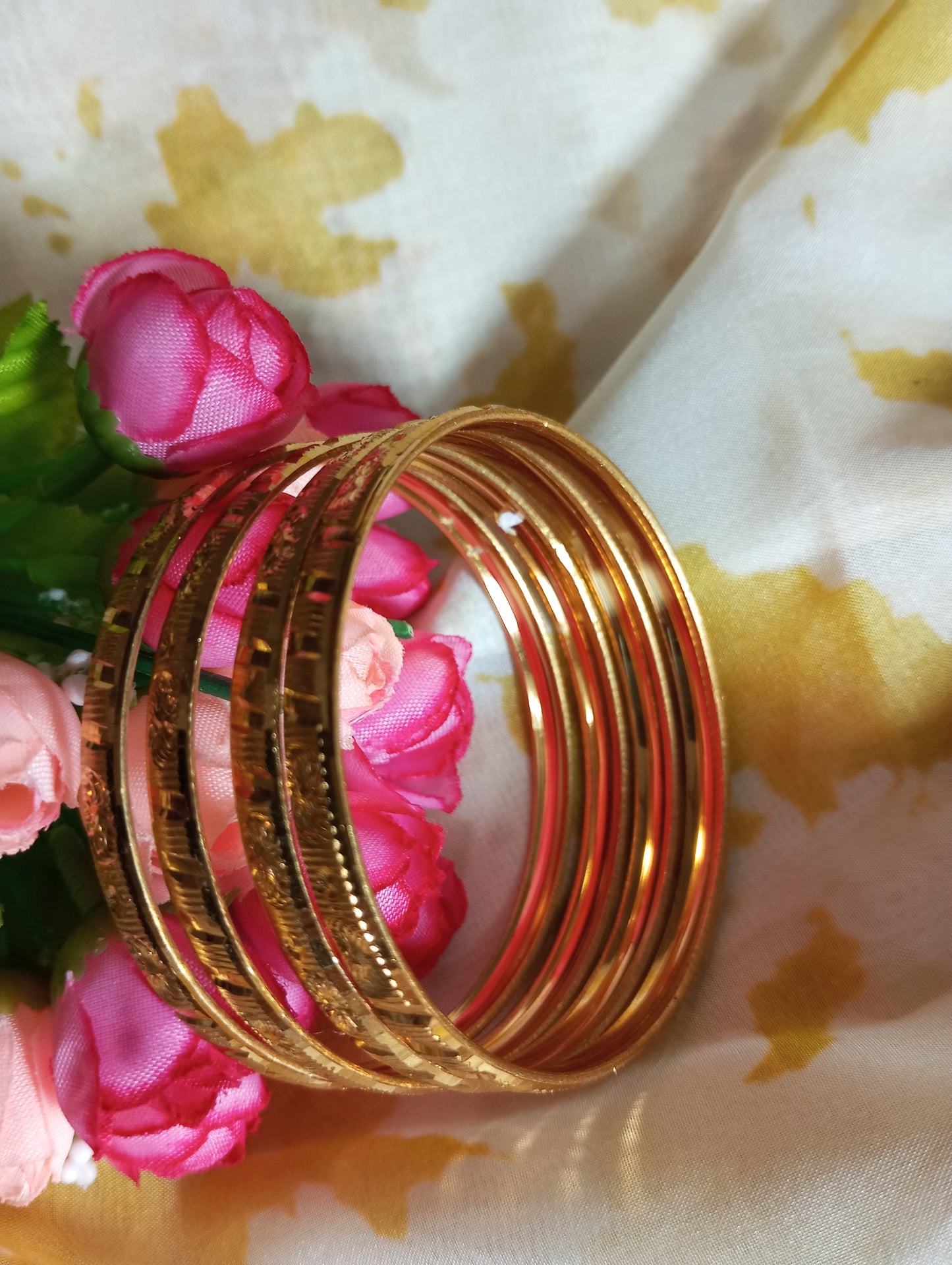 Gold Plated Kaveri Bangles