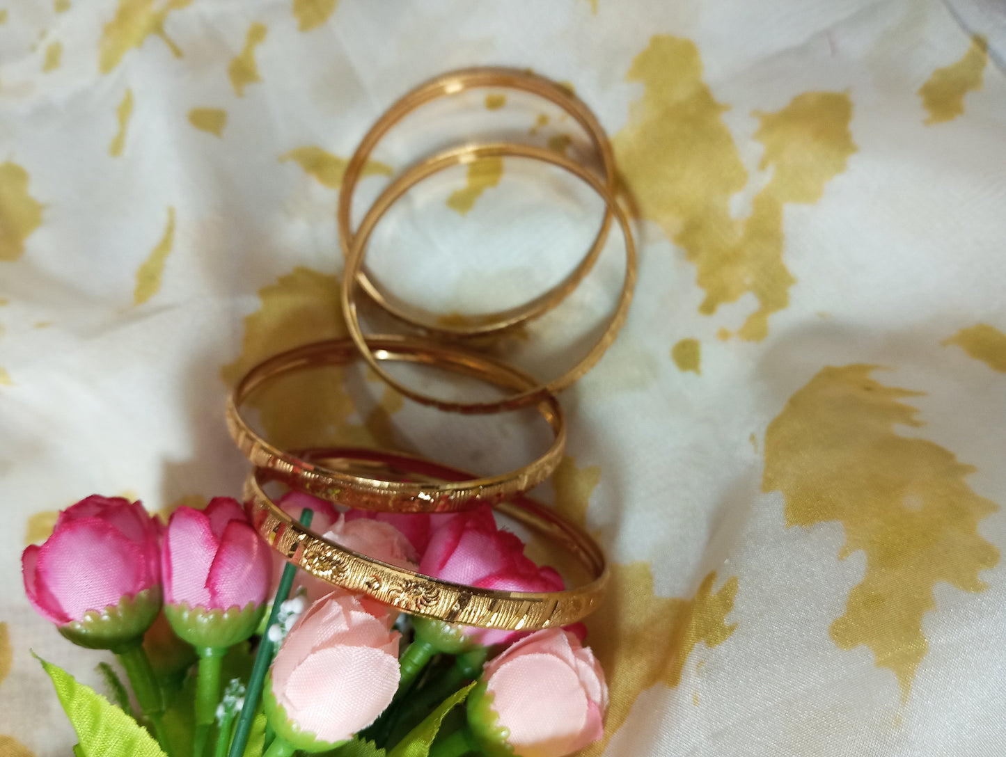 Gold Plated Kaveri Bangles