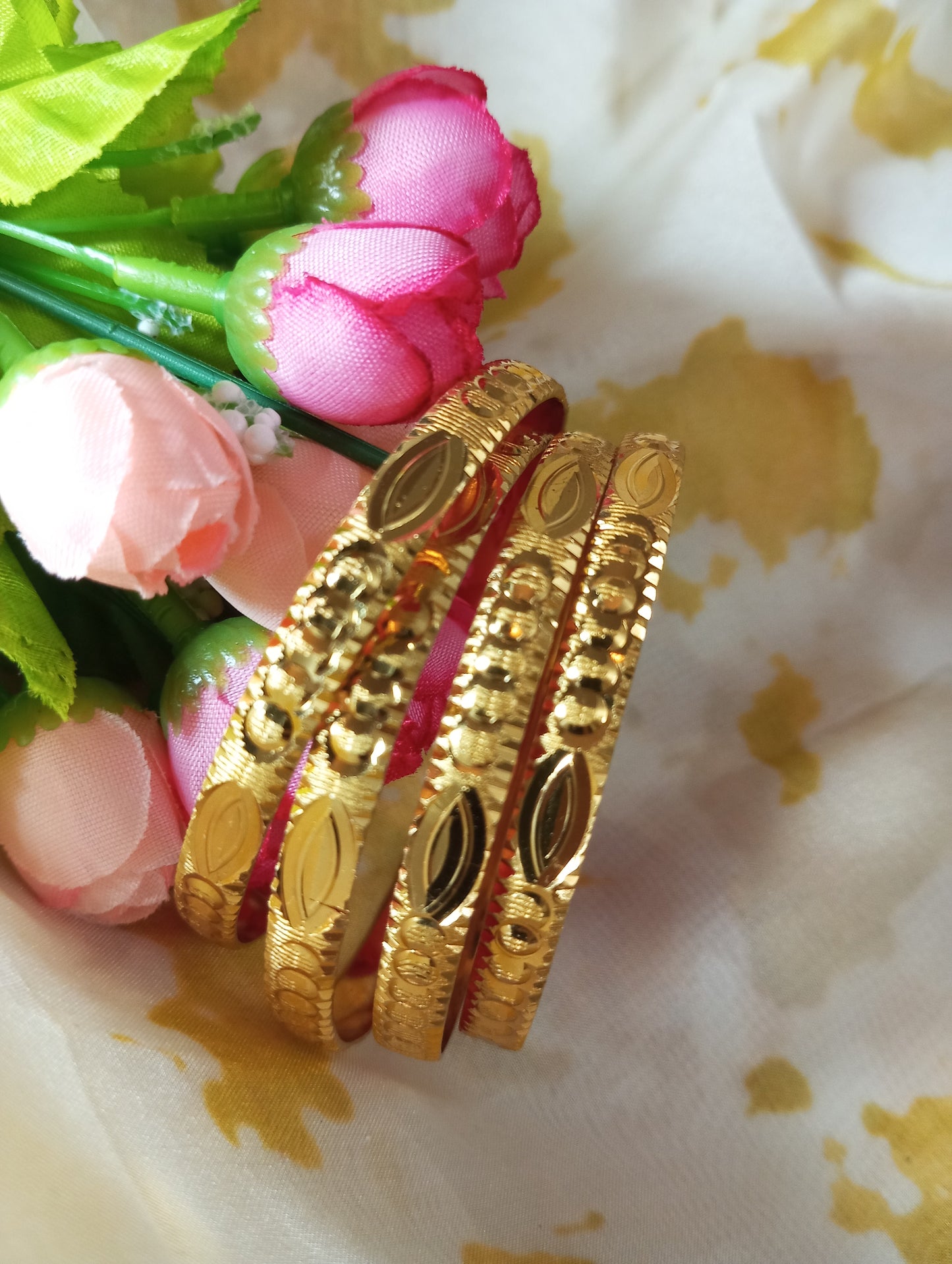 Gold Plated Veera Bangles
