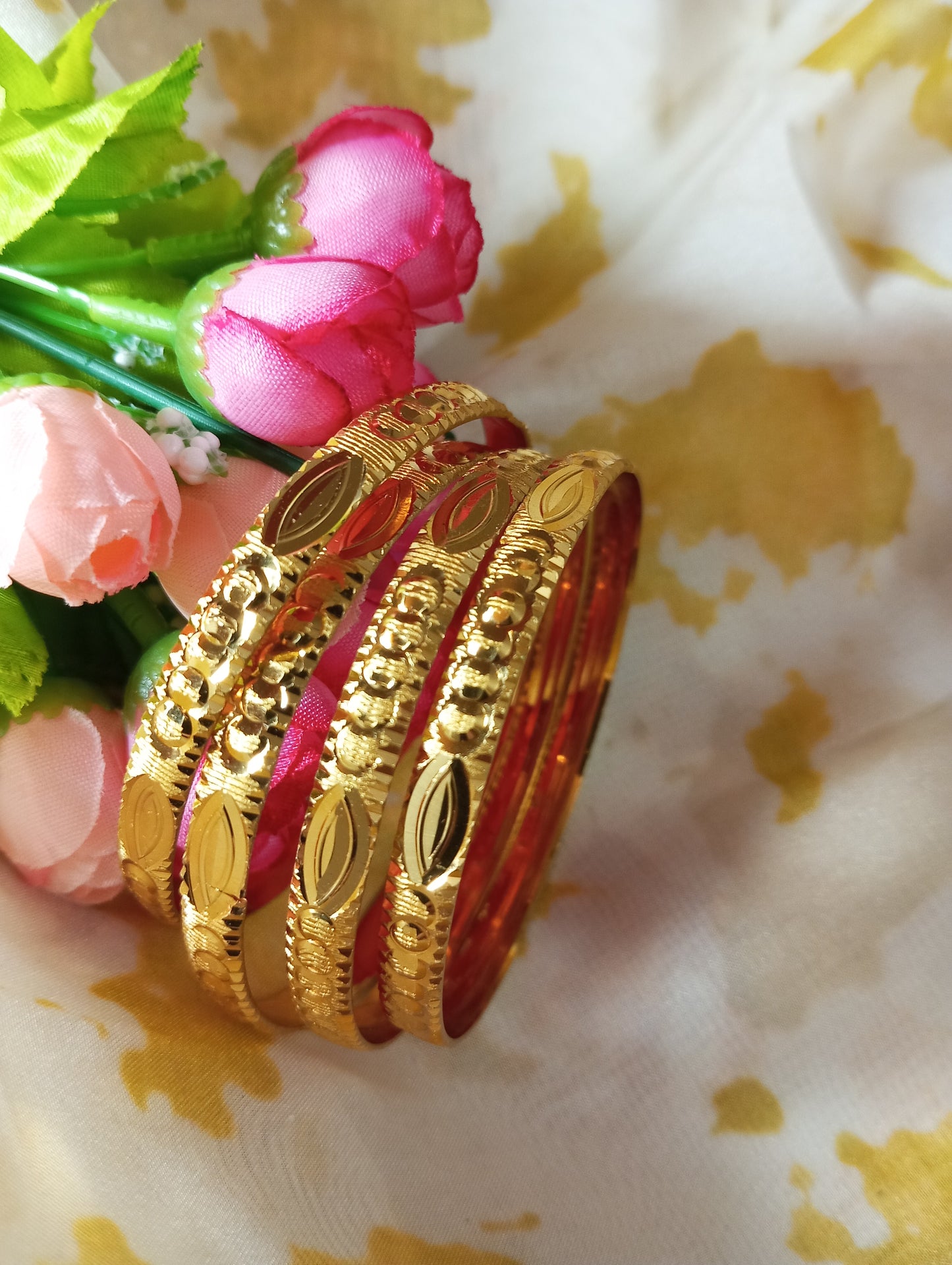 Gold Plated Veera Bangles