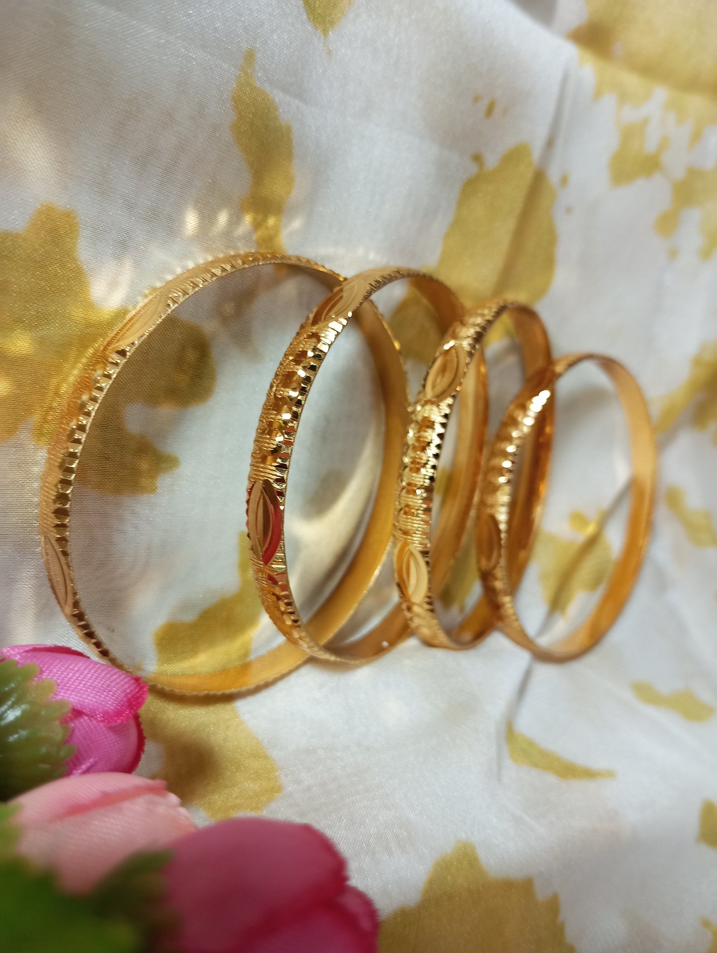 Gold Plated Veera Bangles