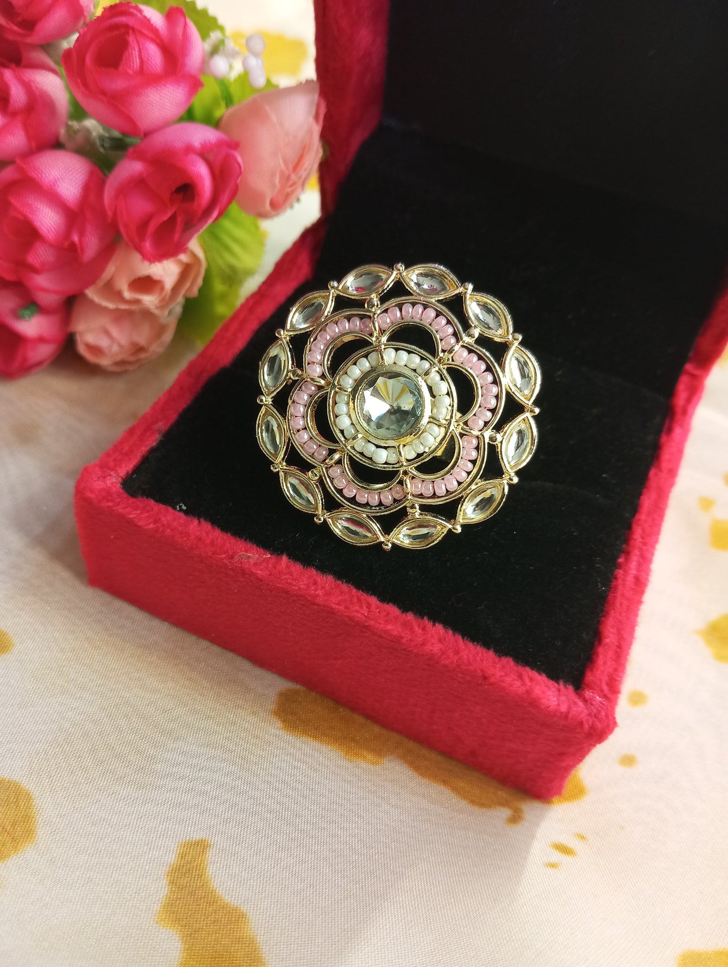 Adjustable Cocktail Ring