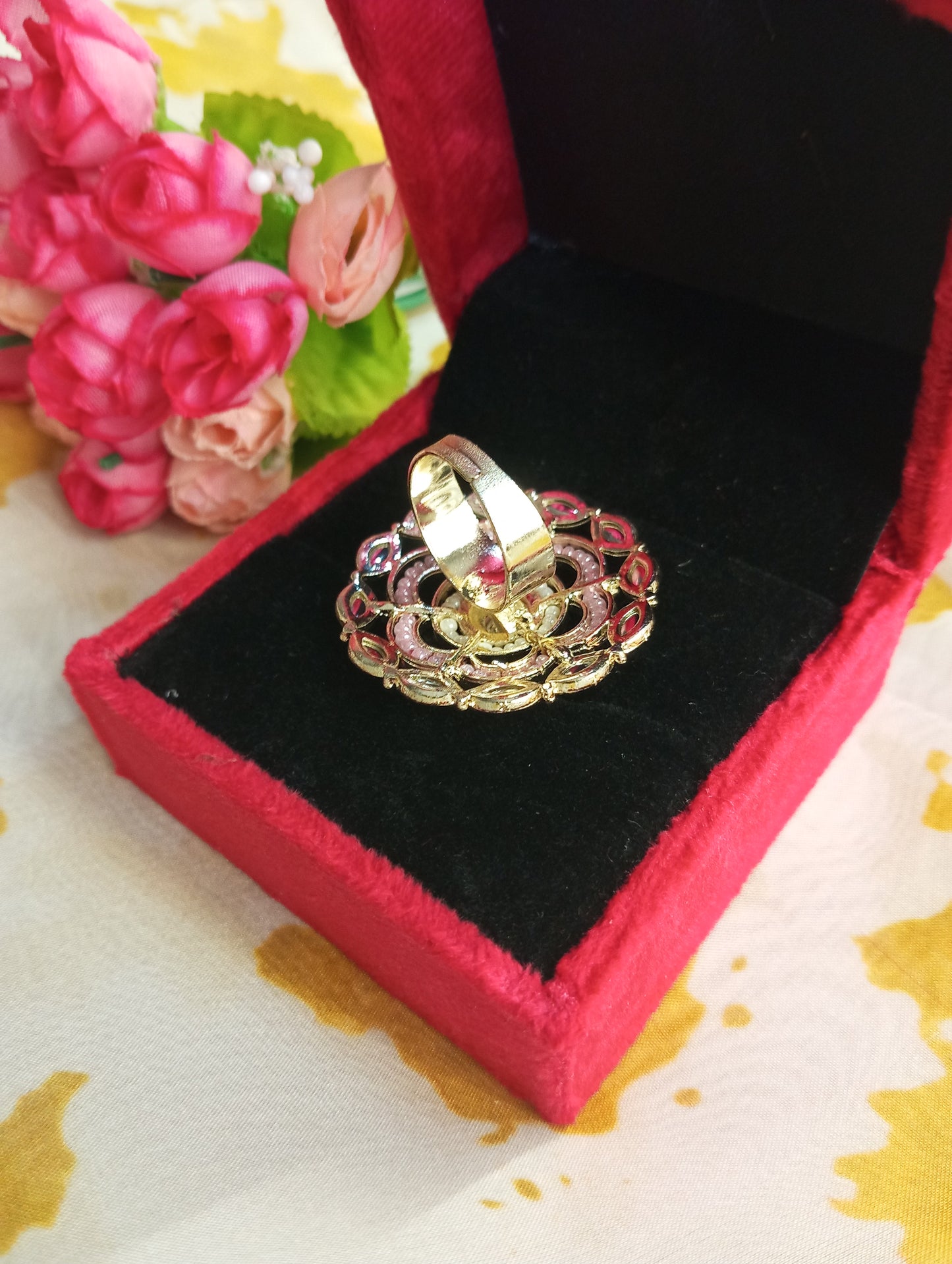 Adjustable Cocktail Ring