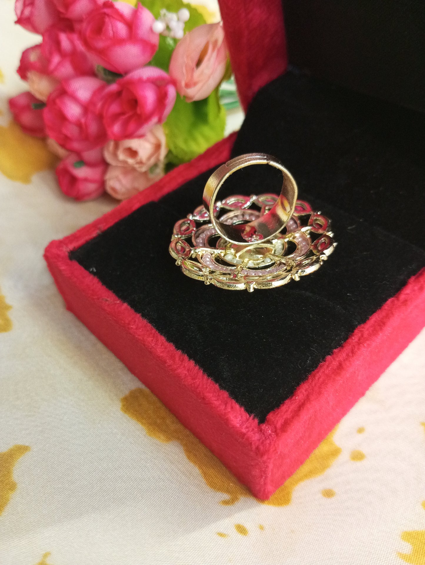 Adjustable Cocktail Ring