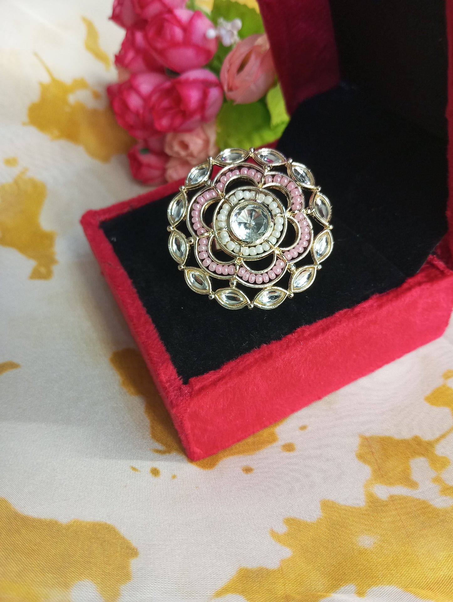 Adjustable Cocktail Ring