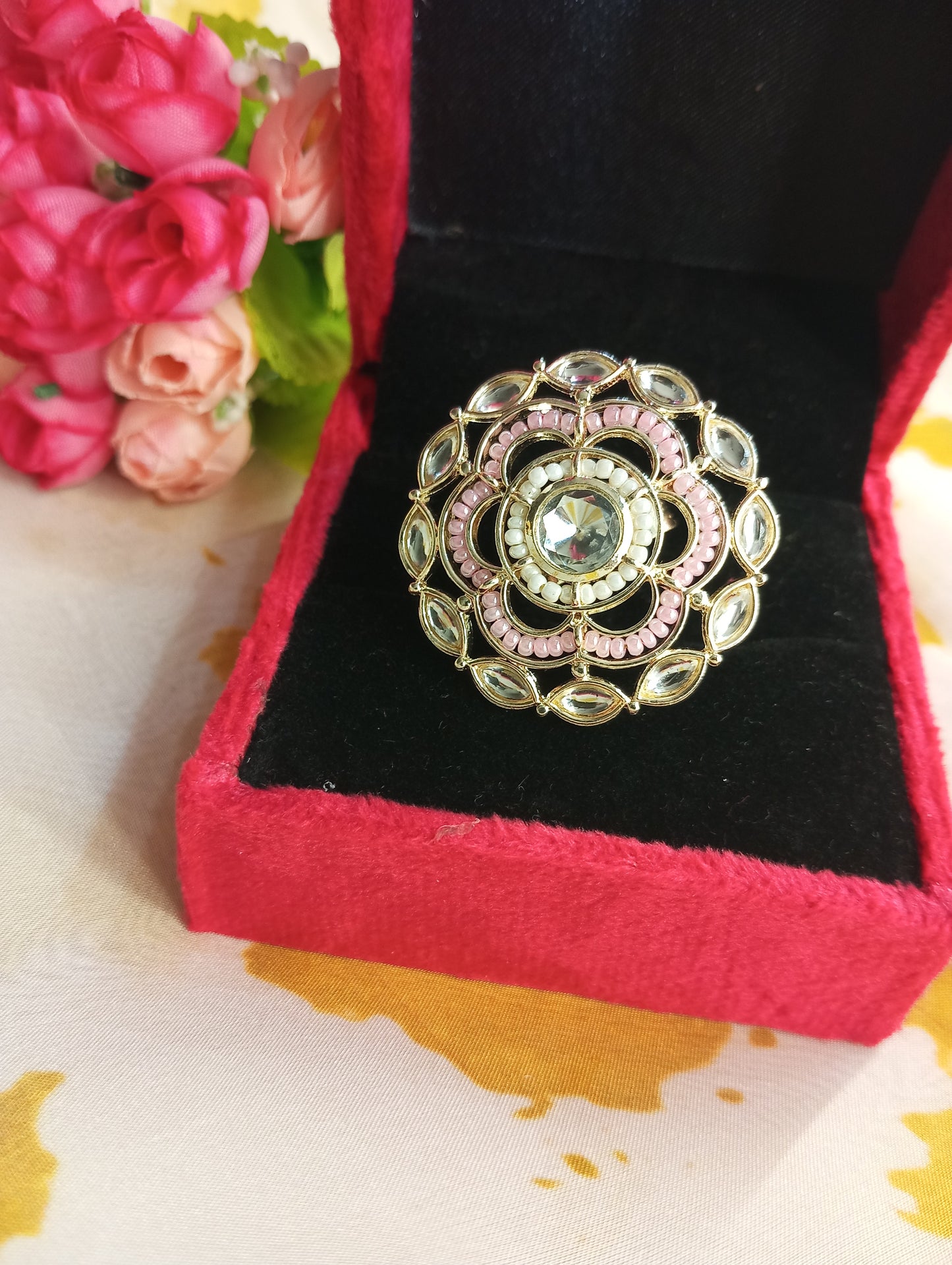 Adjustable Cocktail Ring