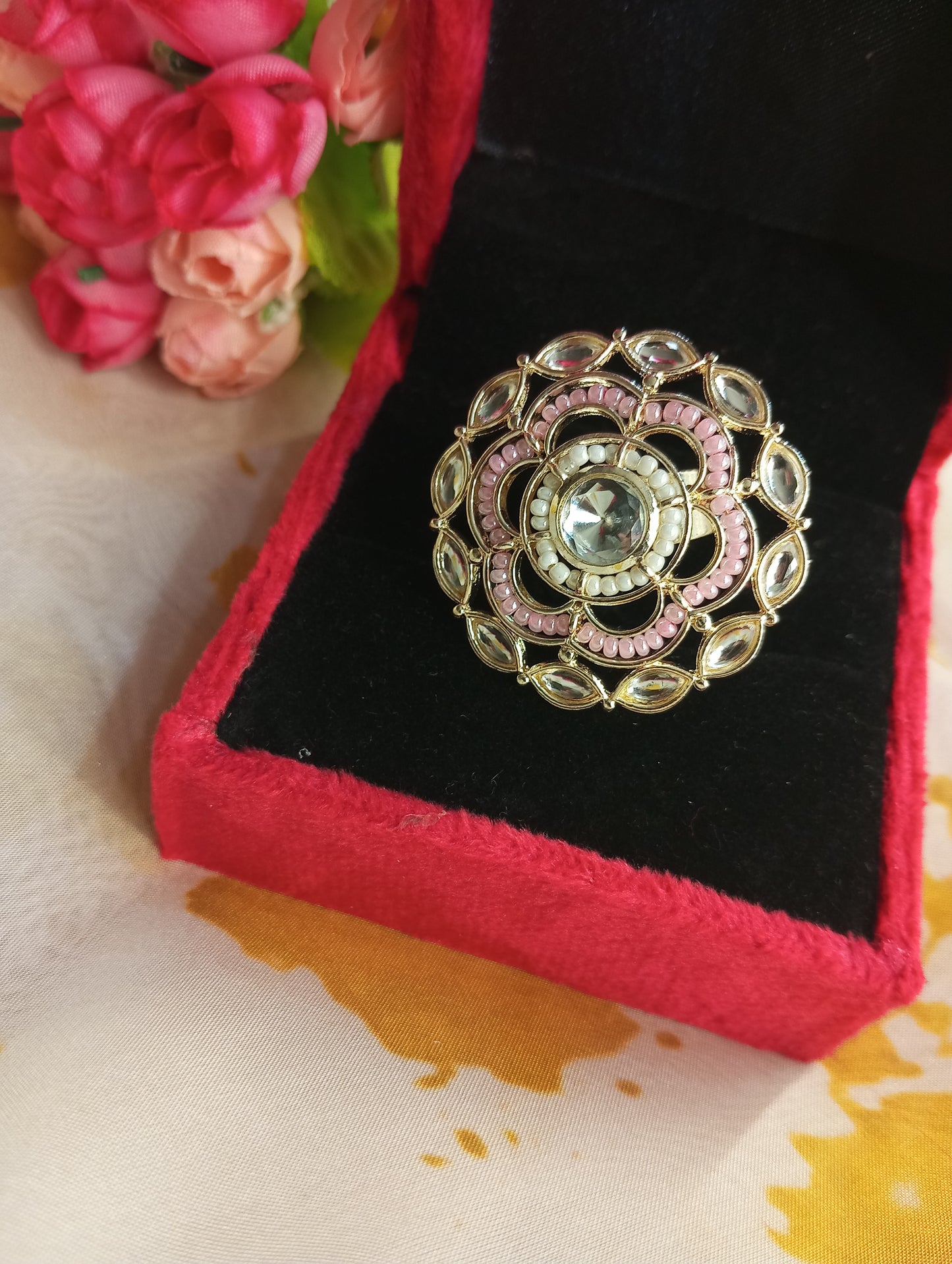 Adjustable Cocktail Ring