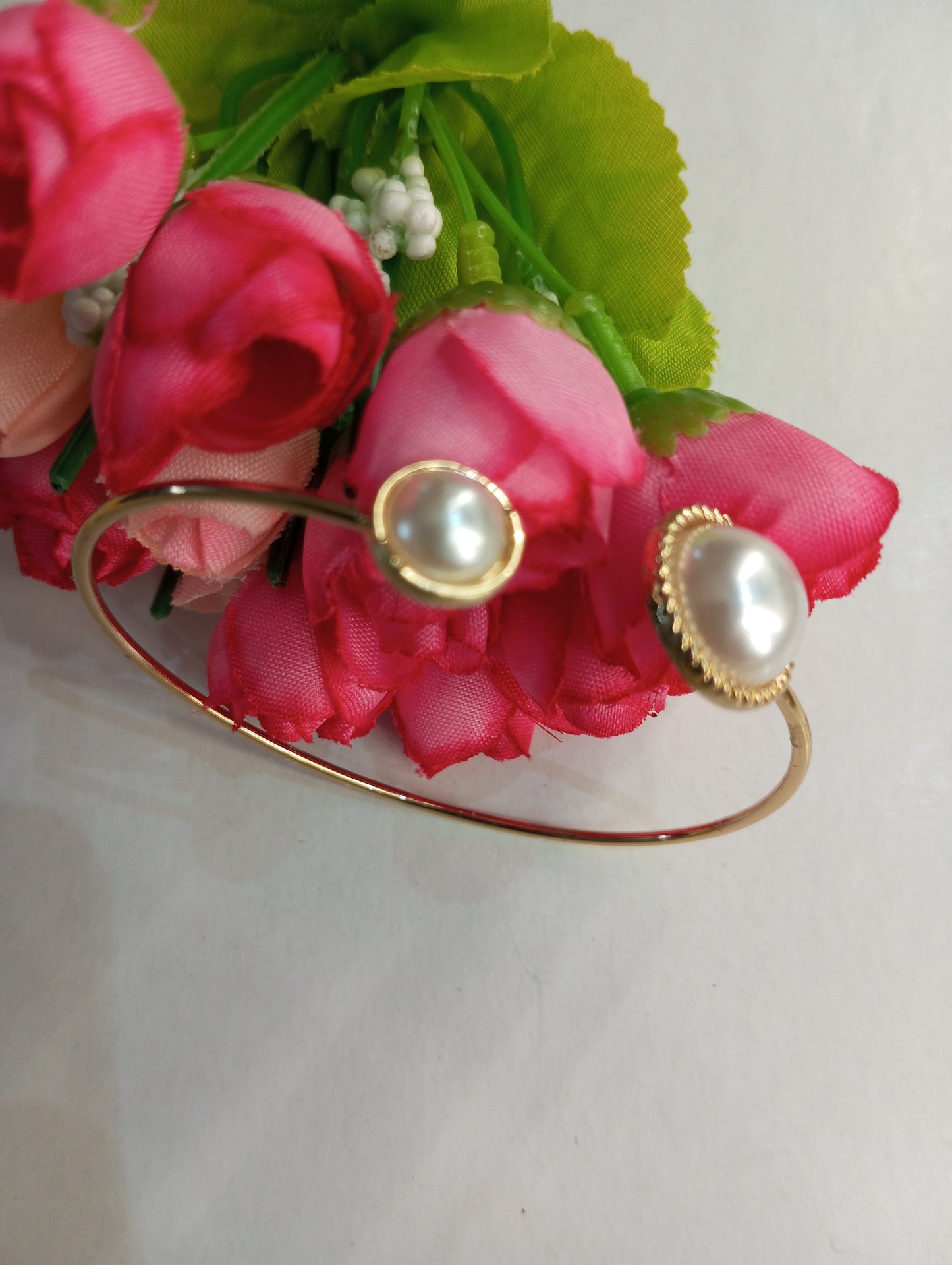 Two Pearls Adjustable Bracelet
