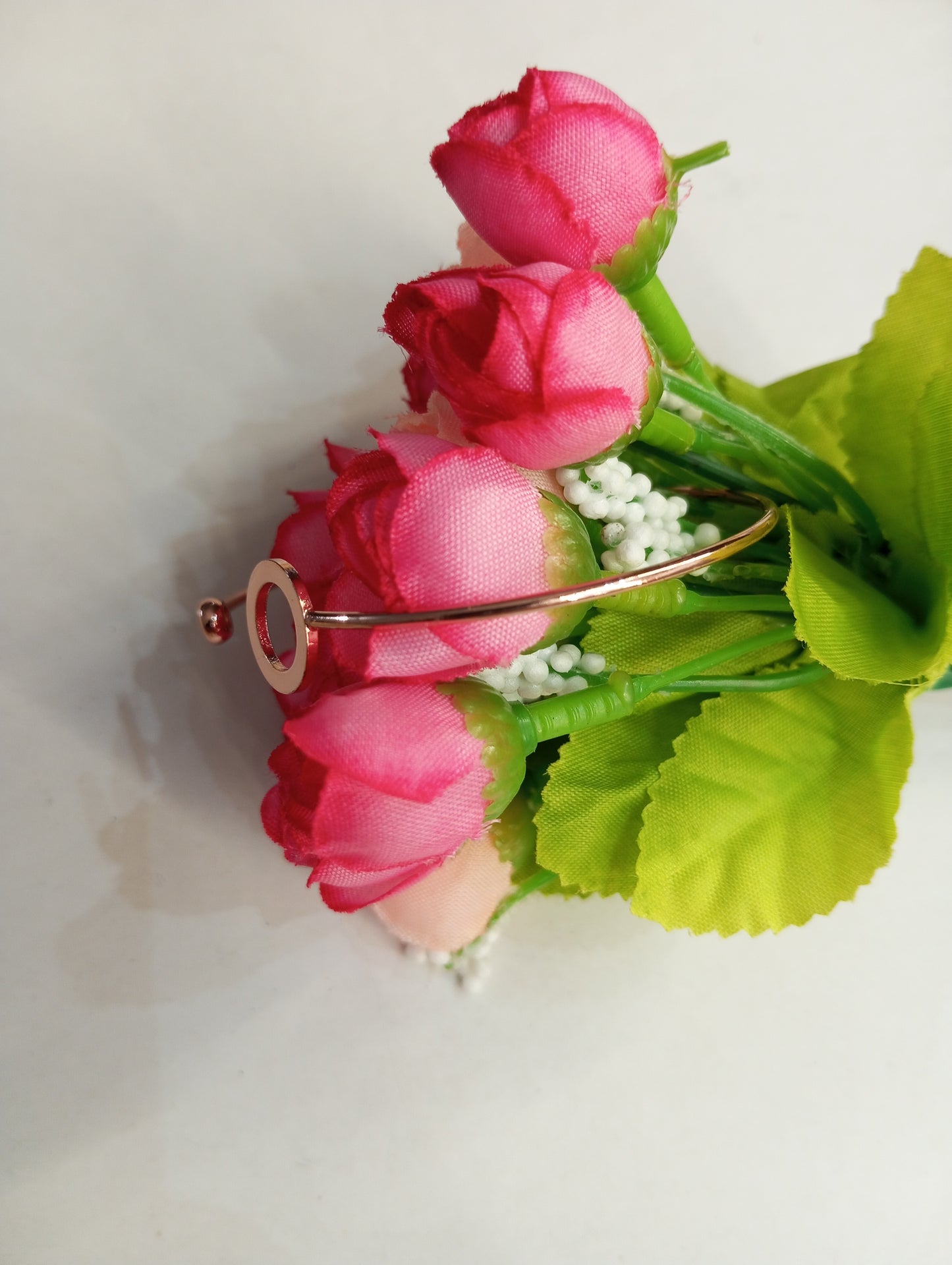 Elegant Rose Gold Adjustable Bracelet
