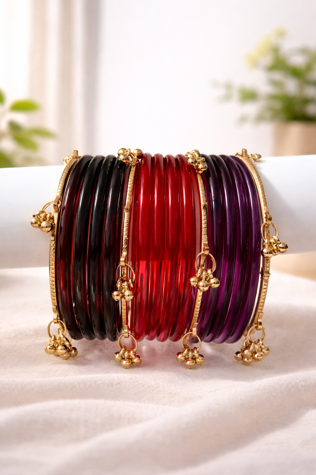 Viral Jelly Ghungroo Bangle Set_rdt283
