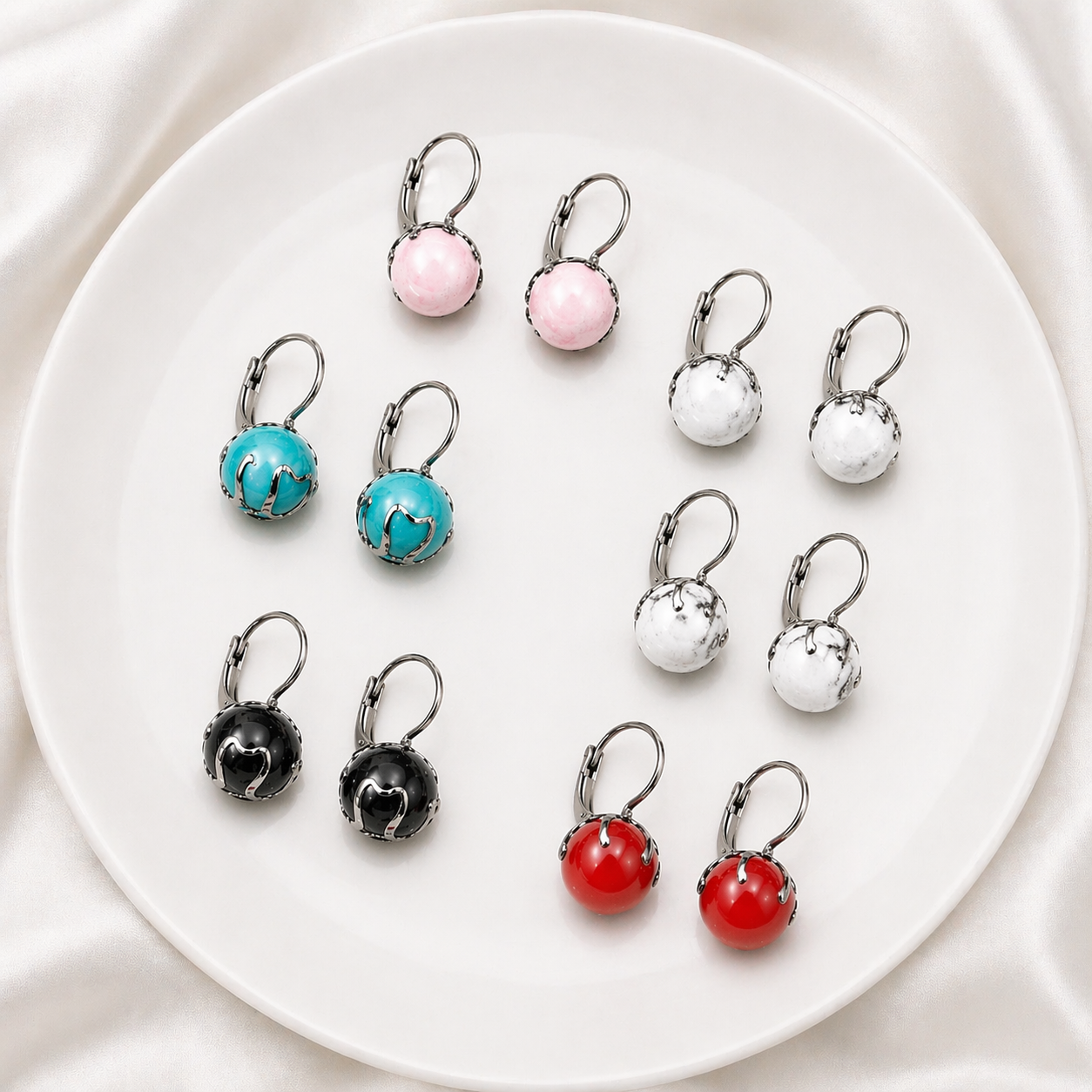 5 All Colors Earrings Combo