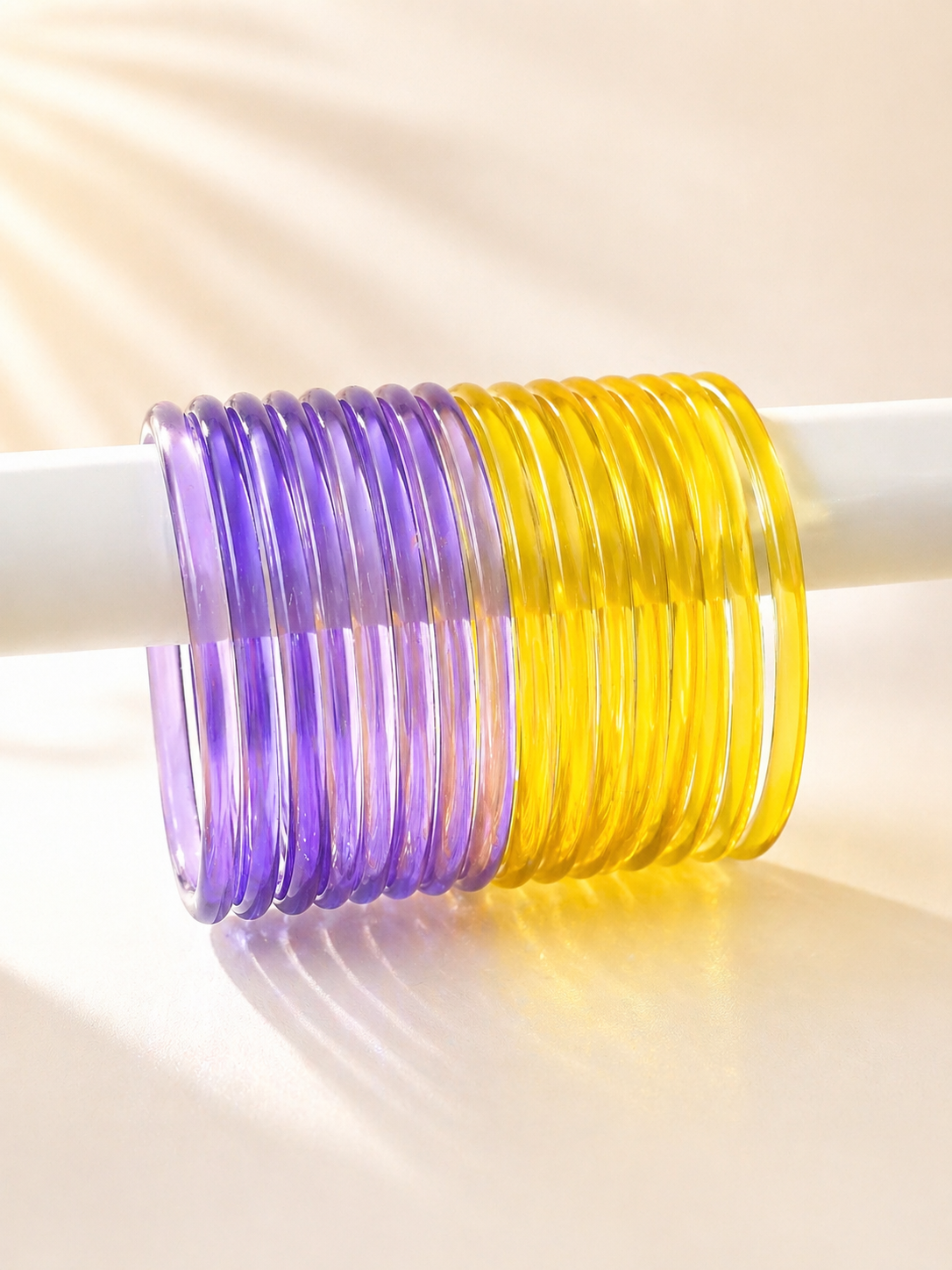 Viral Jelly Glass Bangles-RDTYP