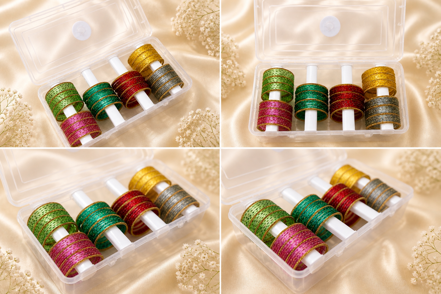 Evergreen Glass Bangles Set-with Box_rdt8501