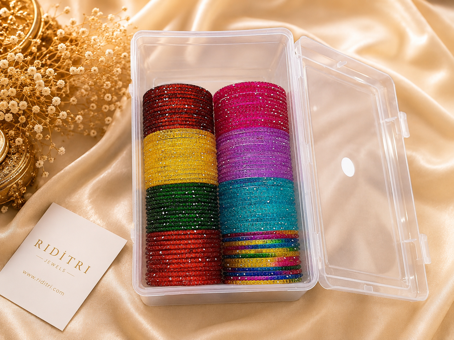 Viral Rain Glass Bangles