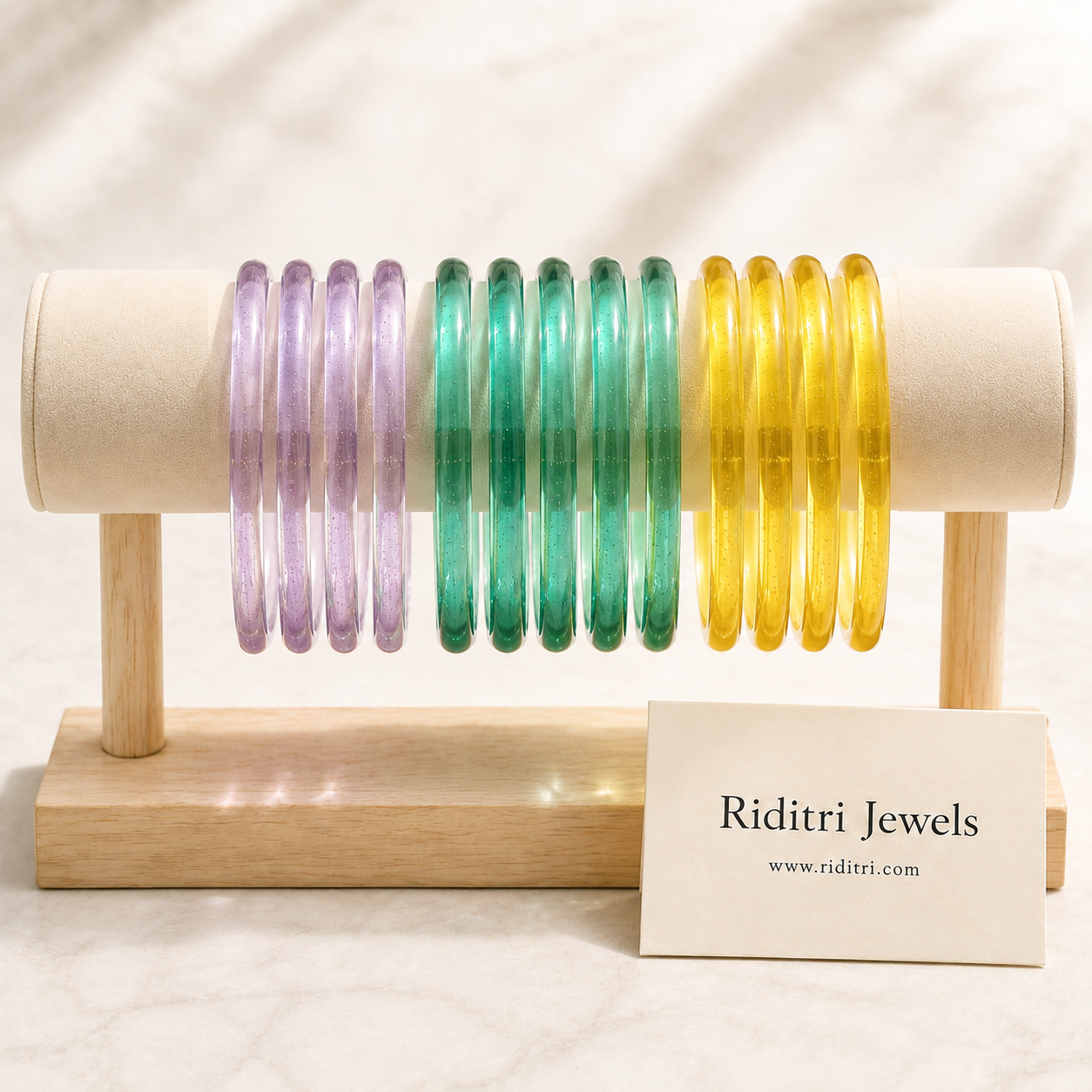 Viral Jelly Glass Bangles-RDTYEP