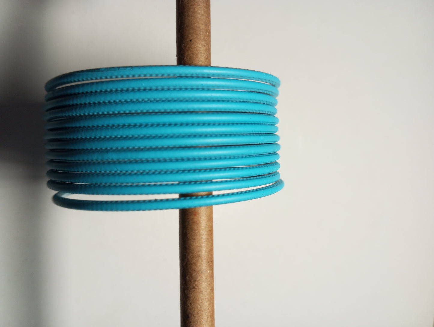 Matte Finish Metal Bangles- Sky Blue