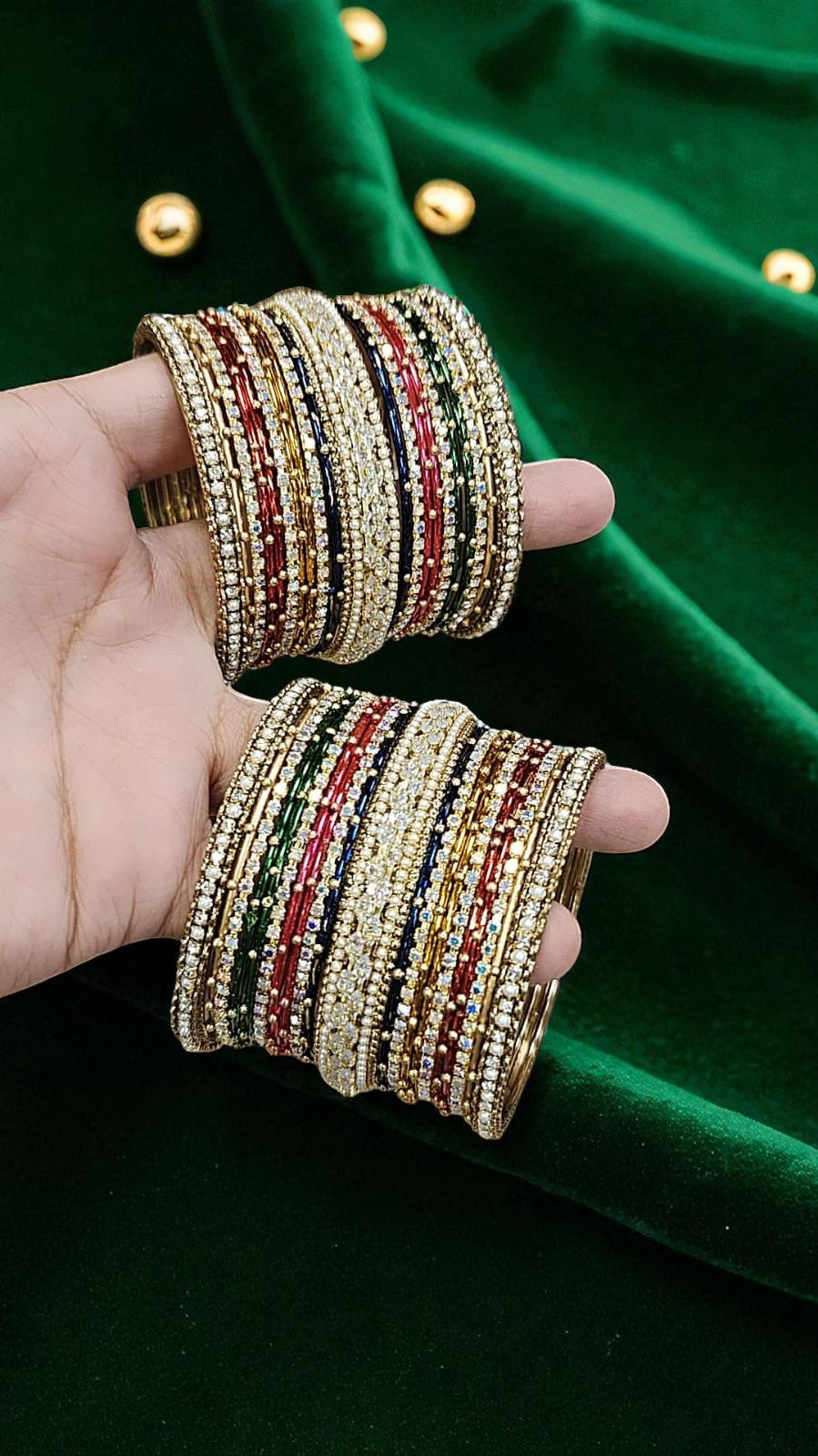 Multisteel Metalic Bangles Set