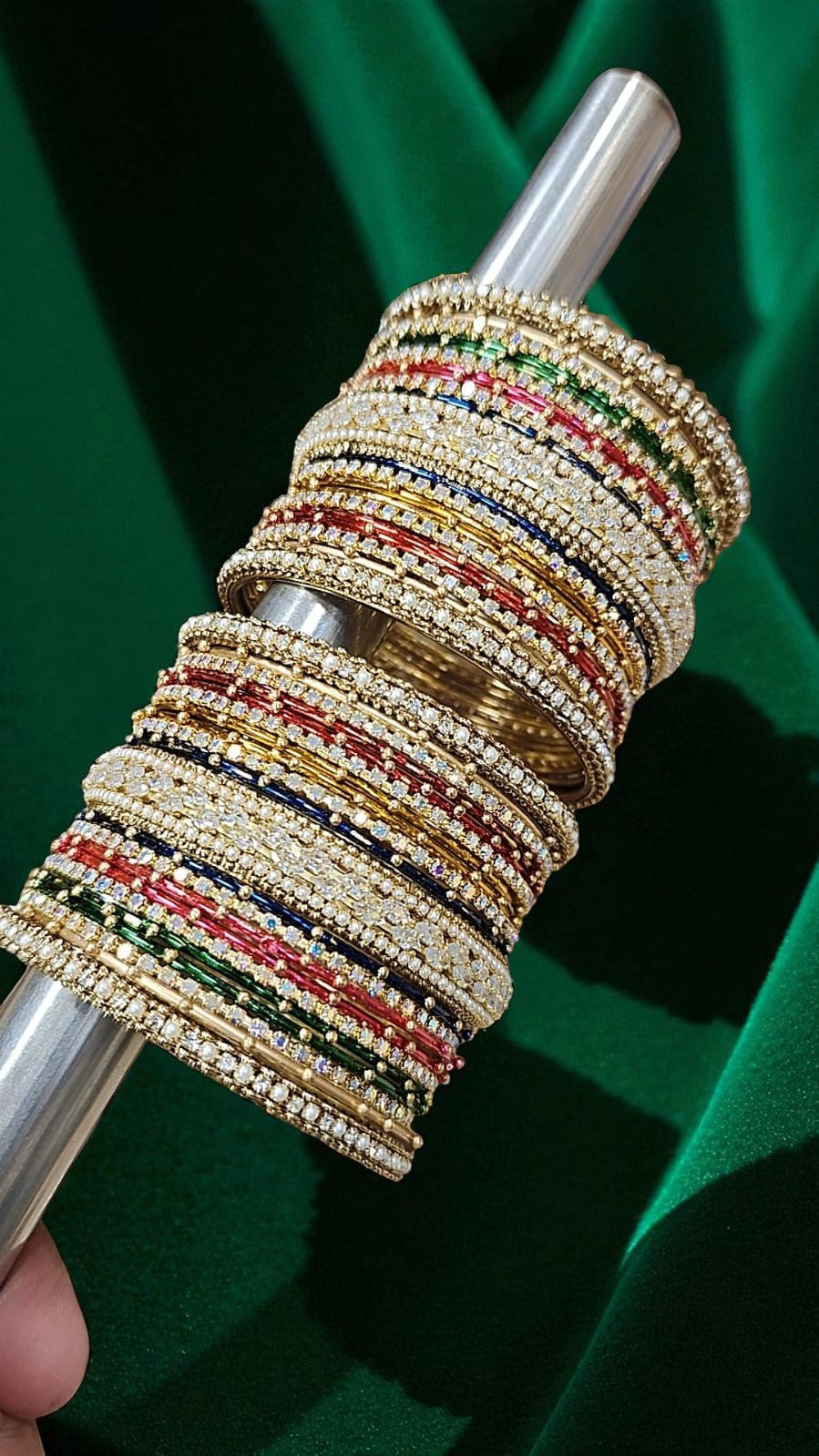 Multisteel Metalic Bangles Set