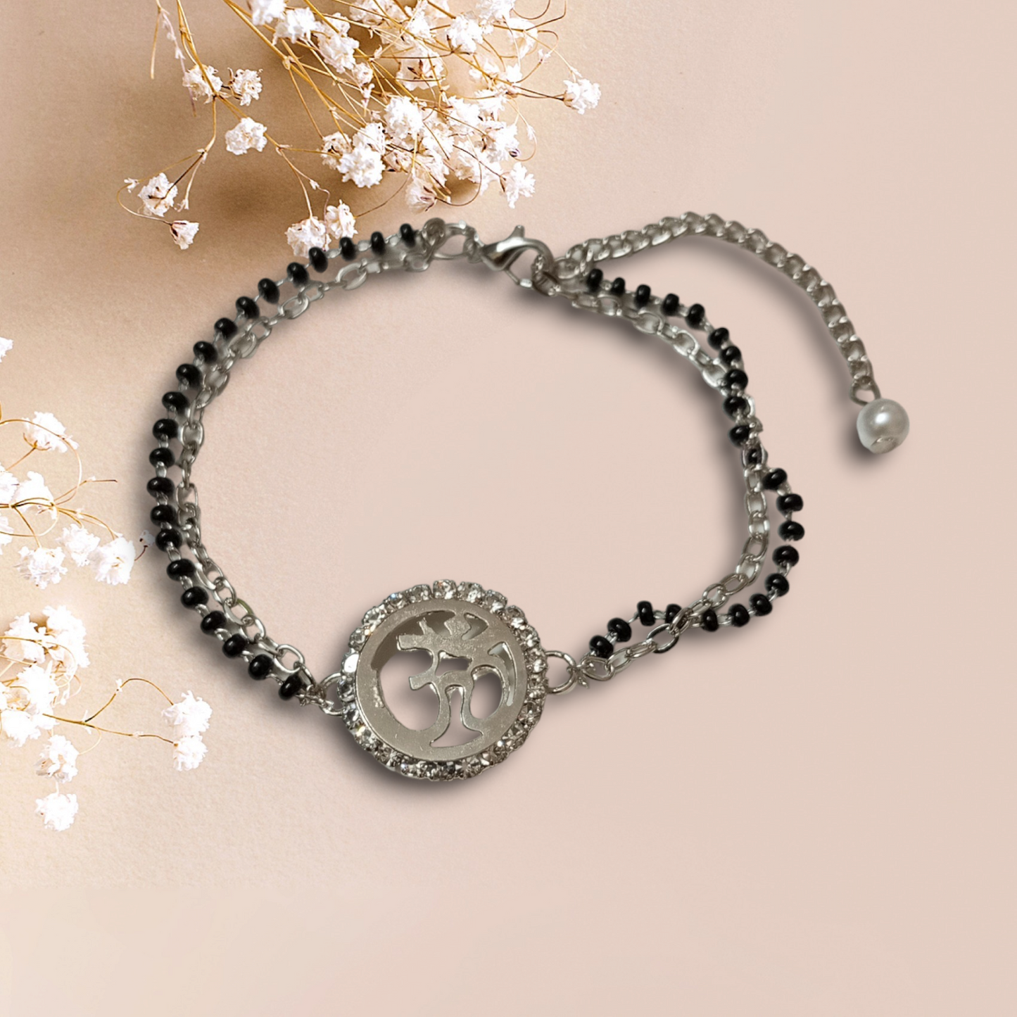 Om Adjustable Bracelet