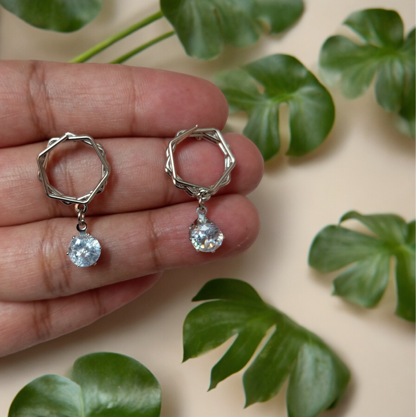 Vello Silver Cute Earrings