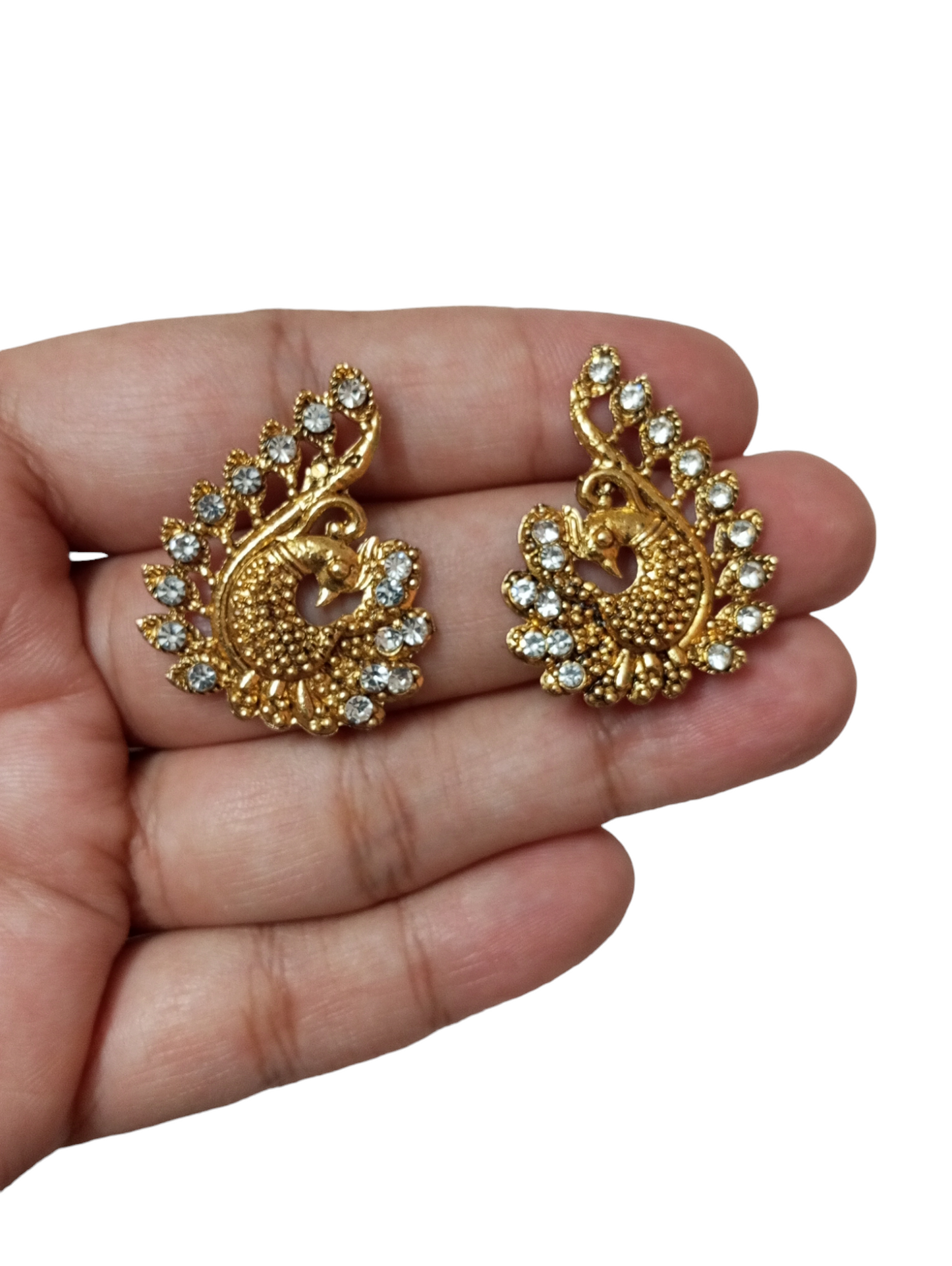 Fashion v1 silver cz Earrings
