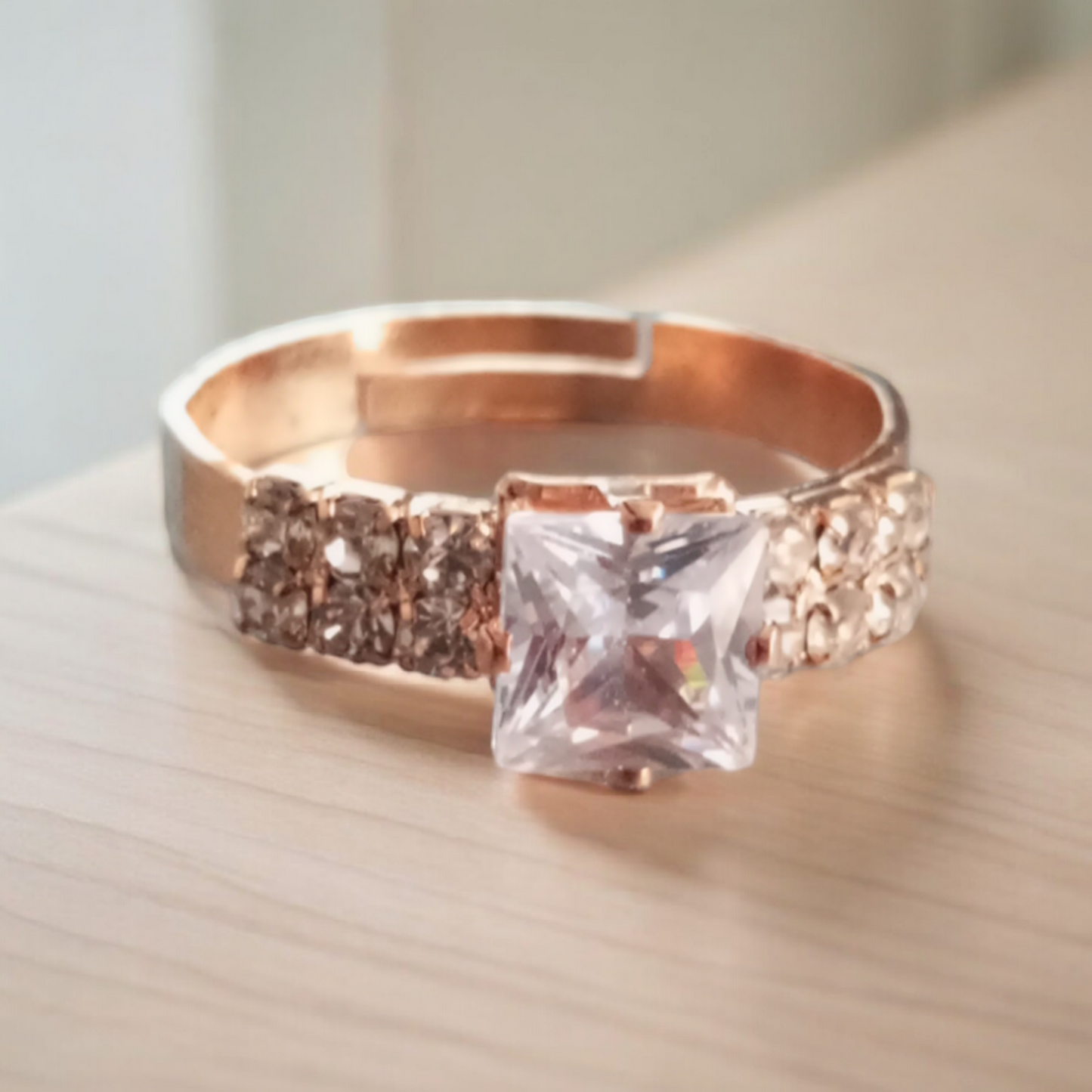 Radiant Reverie Adjustable Ring