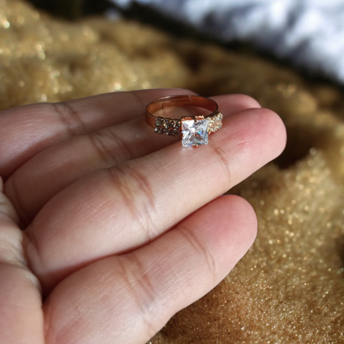 Radiant Reverie Adjustable Ring