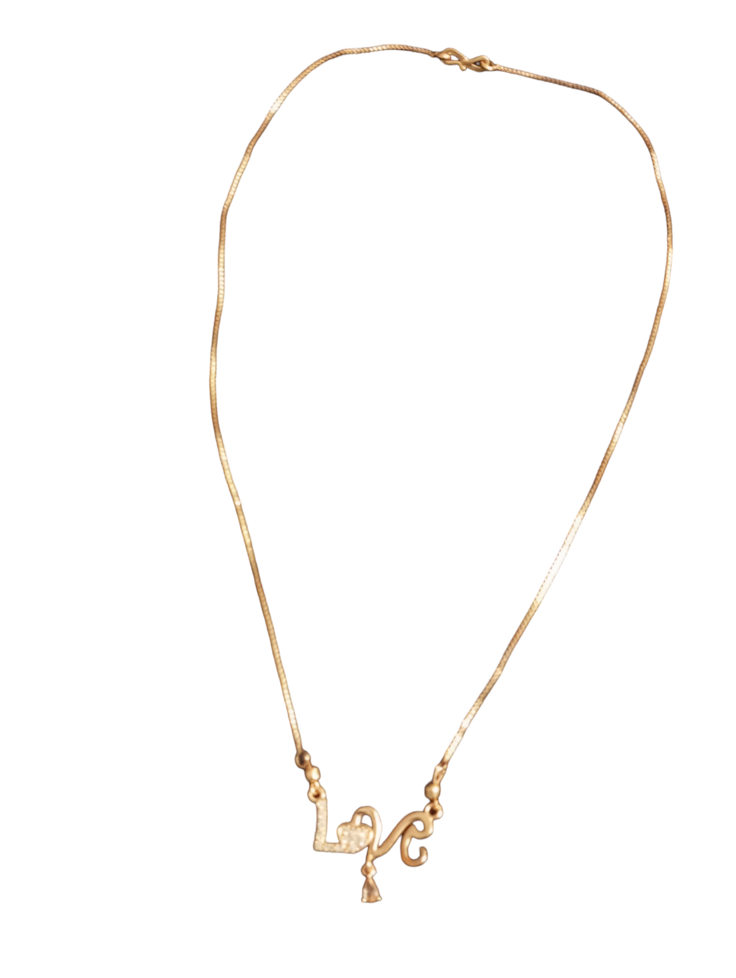 Chain with Love Pendant v3